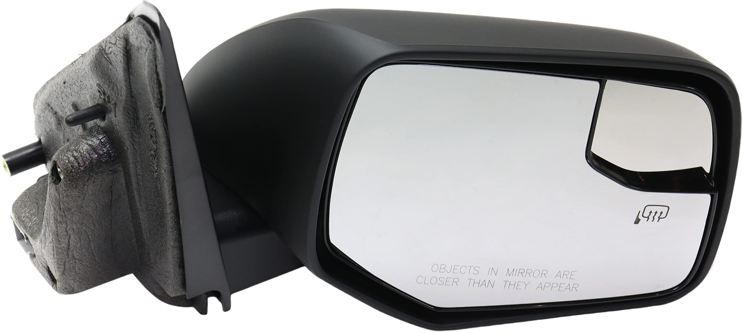 Kool Vue Passenger Side Mirror Compatible With 2008-2012 Ford Escape, Fits 2008-2011 Mercury Mariner Manual Folding, Heated, Paintable, With Blind Spot Glass, Power Glass - Fo1321352, Fo1321294
