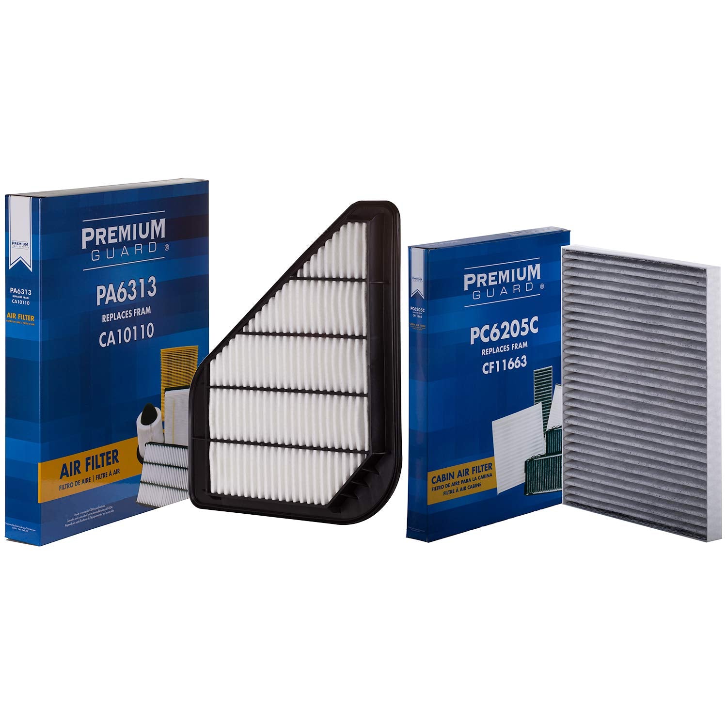 Pg Kit Engine Air And Cabin Filter Ac1006 | Fits 2017-09 Chevrolet Traverse, 2016-07 Gmc Acadia, 2017 Acadia Limited, 2017-08 Buick Enclave, 2010-07 Saturn Outlook