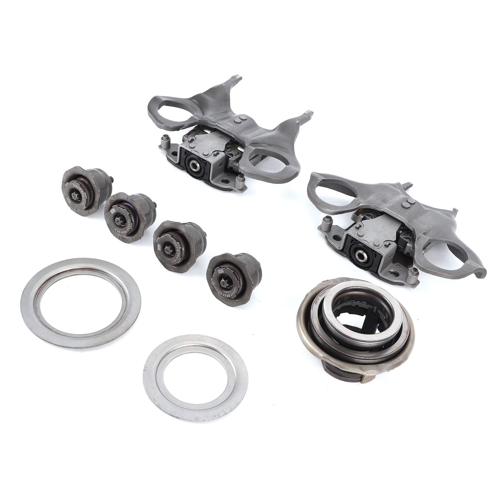 Dual Clutch Shift Fork Kit, Yctze Vehicle Checking Tool Aluminium Alloy Dual-Clutch Fork Replacement For Focus/Fiesta/Ecosport