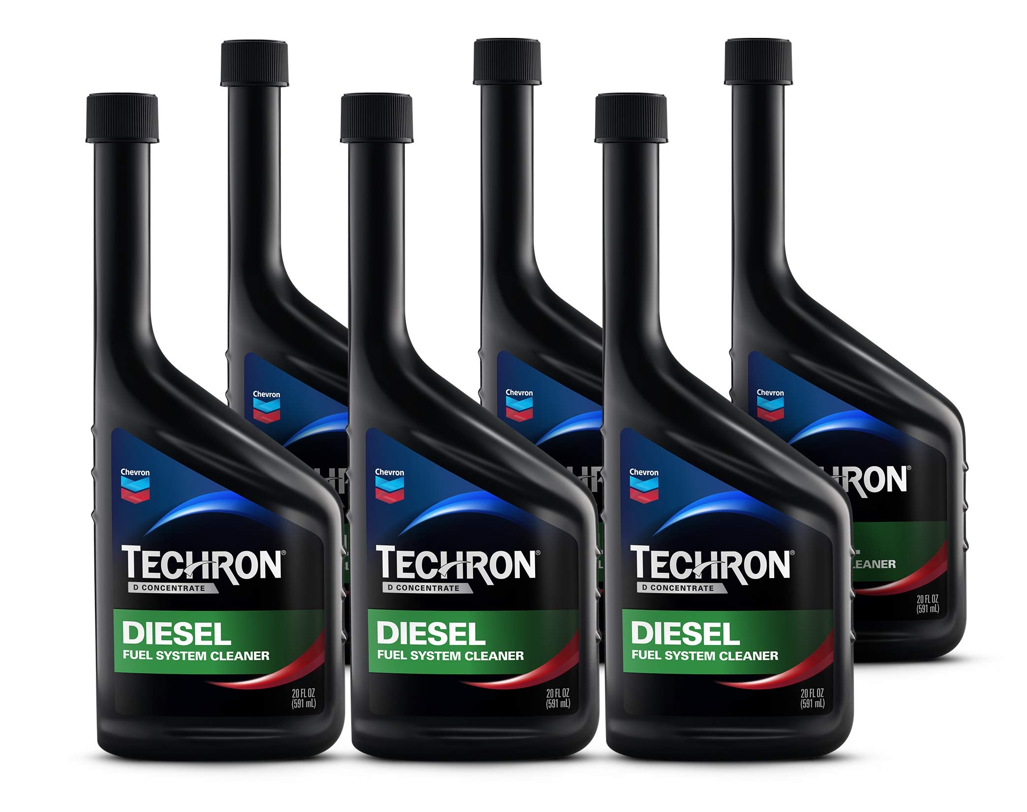 Techron 266373280 D Concentrate Diesel Fuel System Cleaner, 20 Fl. Oz., 6 Pack