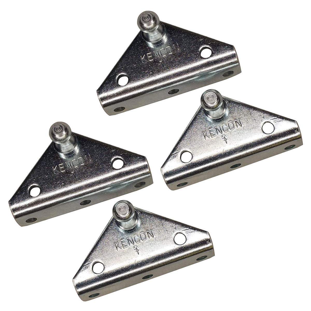 10Mm Ball Stud Bracket For Gas Prop/Strut - 4 Pack