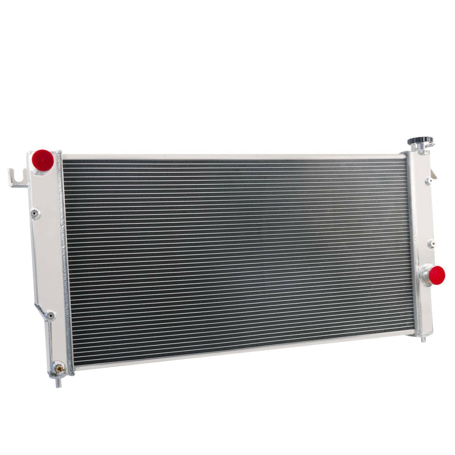 Alloyworks 3 Row All Aluminum Radiator For 1994-2002 2001 2000 Dodge Ram 2500 3500 5.9L L6 (Quad Cab Turbo Diesel)