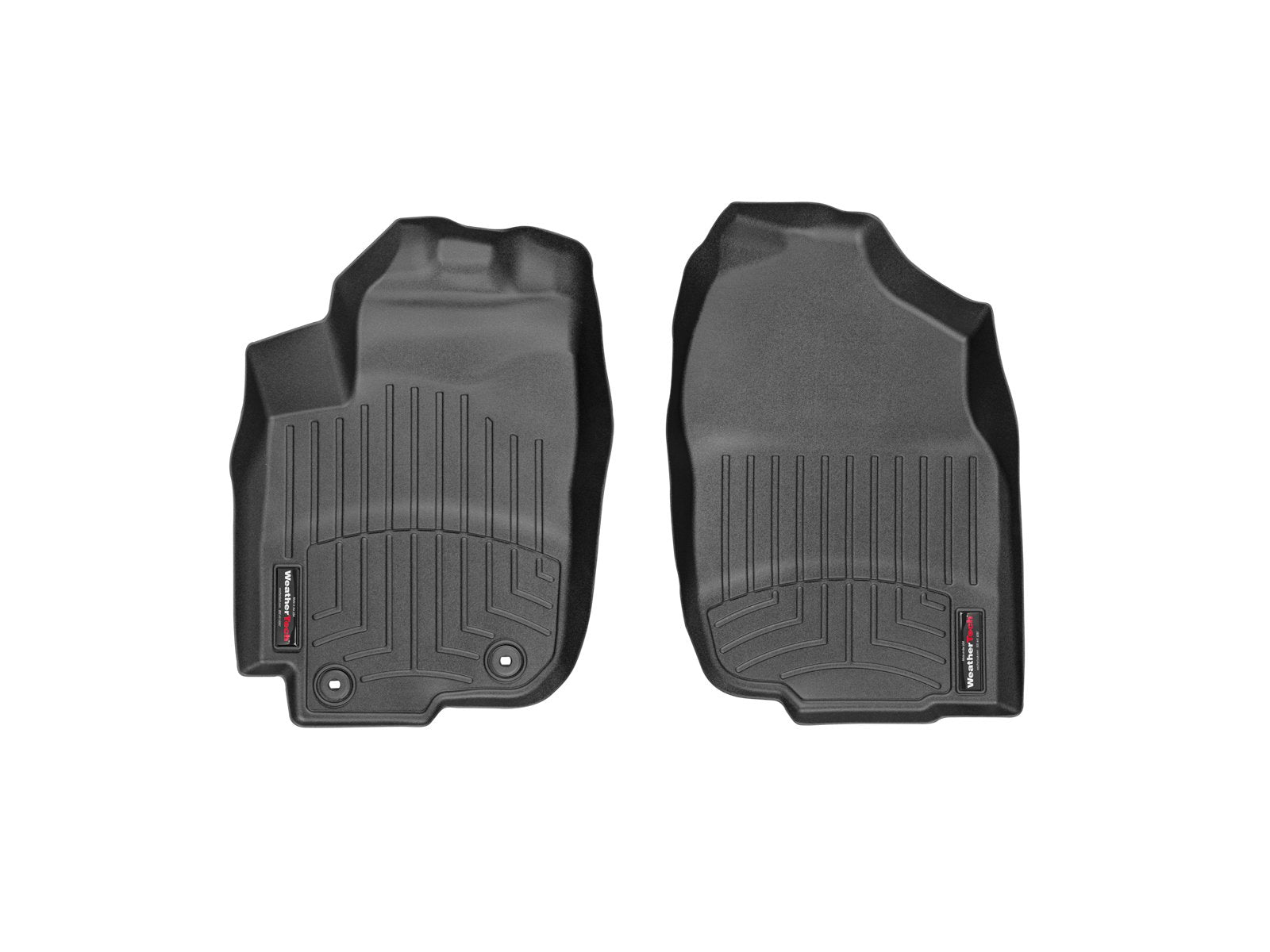 Weathertech Custom Fit Floorliners For Toyota Rav4-1St Row (445101), Black