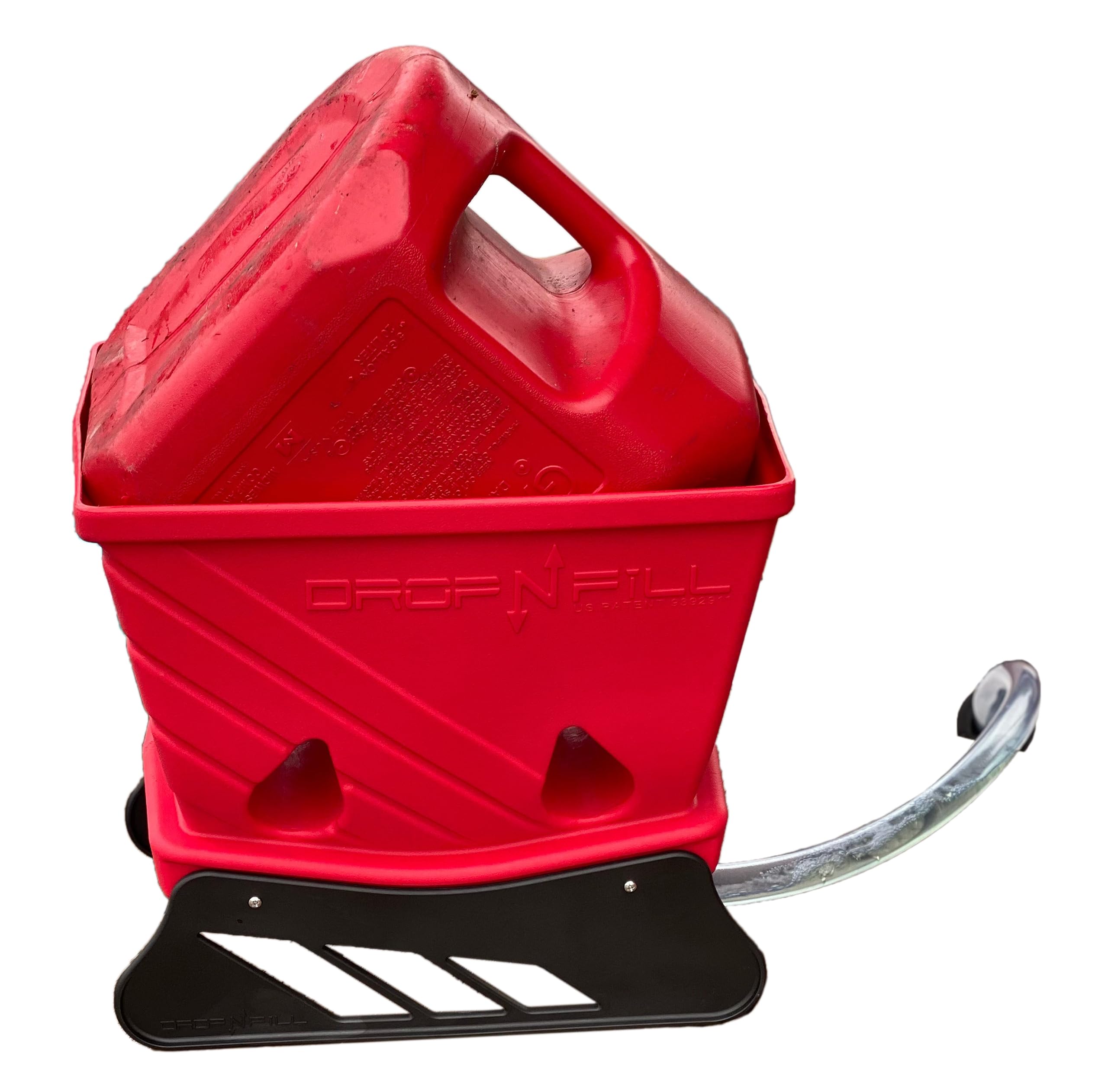 Drop N Fill - The Self-Supporting Fuel Transfer System, Makes Filling Your Boat, Atv Or Vehicle Easier Than Ever Before, Fits Almost Any 5 Gallon Gas Can