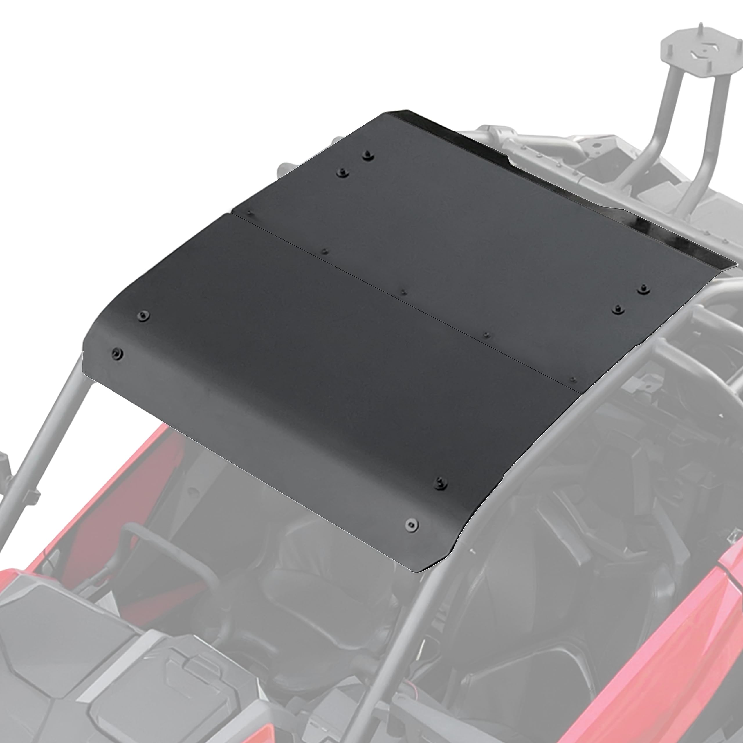 Sautvs Aluminum Roof Top For Rzr Rpo Xp/Pro S, Heavy Duty 2-Piece Combined Aluminum Roof 2 Seater Sun Visor Cover For Polaris Rzr Pro Xp Pro S/Rzr Turbo R 2020-2025 Accessories (Replace #2883743-458)
