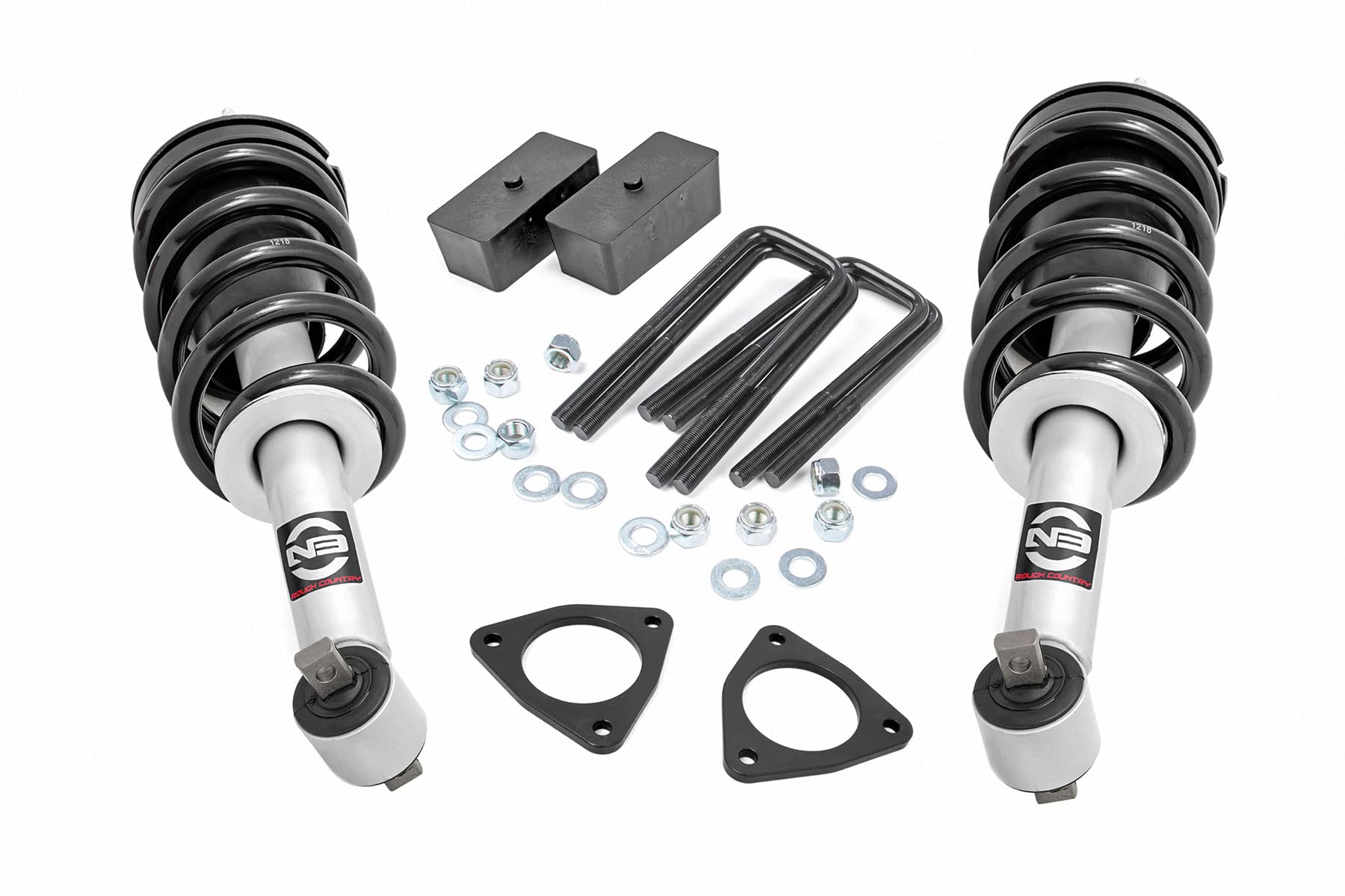 Rough Country 2.5' Leveling Lift Kit W/N3 Struts For 07-18 Chevy/Gmc 1500-1319