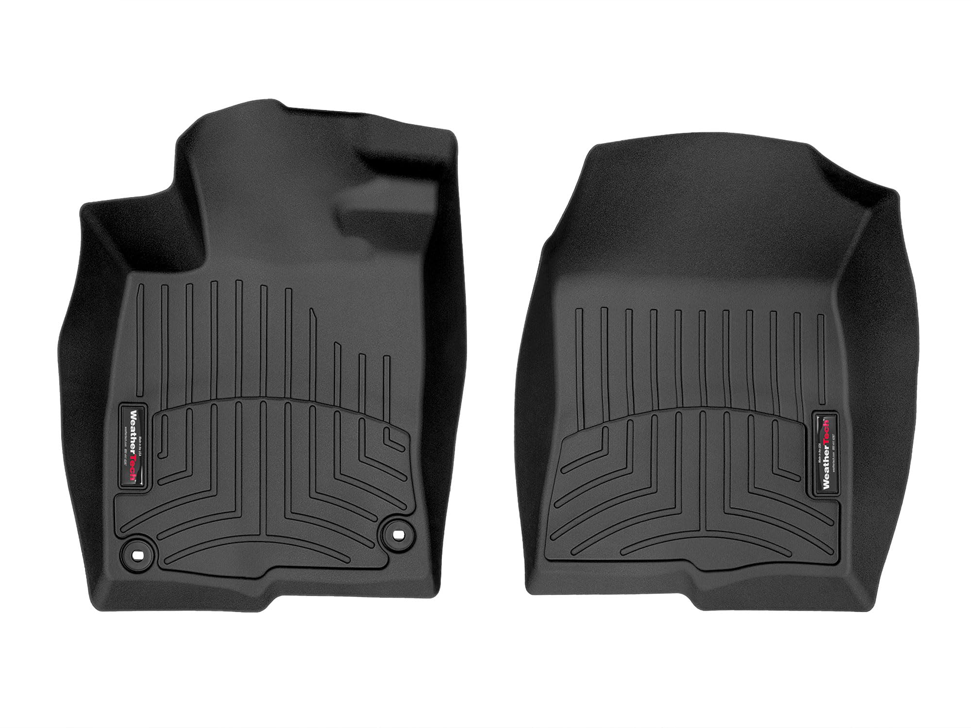 Weathertech Custom Fit Floorliners For Integra Type S, Civic Si, Civic Type R, Civic, Integra - 1St Row (4416921), Black