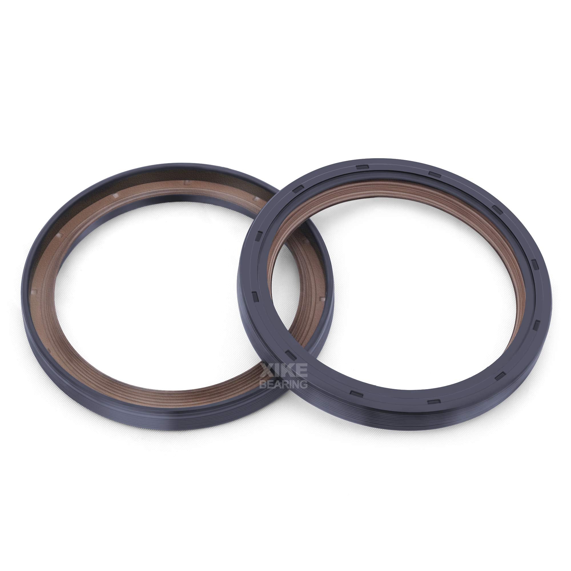 Xike 2 Pcs Tcs46127 Crankshaft Seal Set, Compatible Mini 11117568263 Cooper 2007-2013, Countryman 2011-2013 And Paceman 2013.