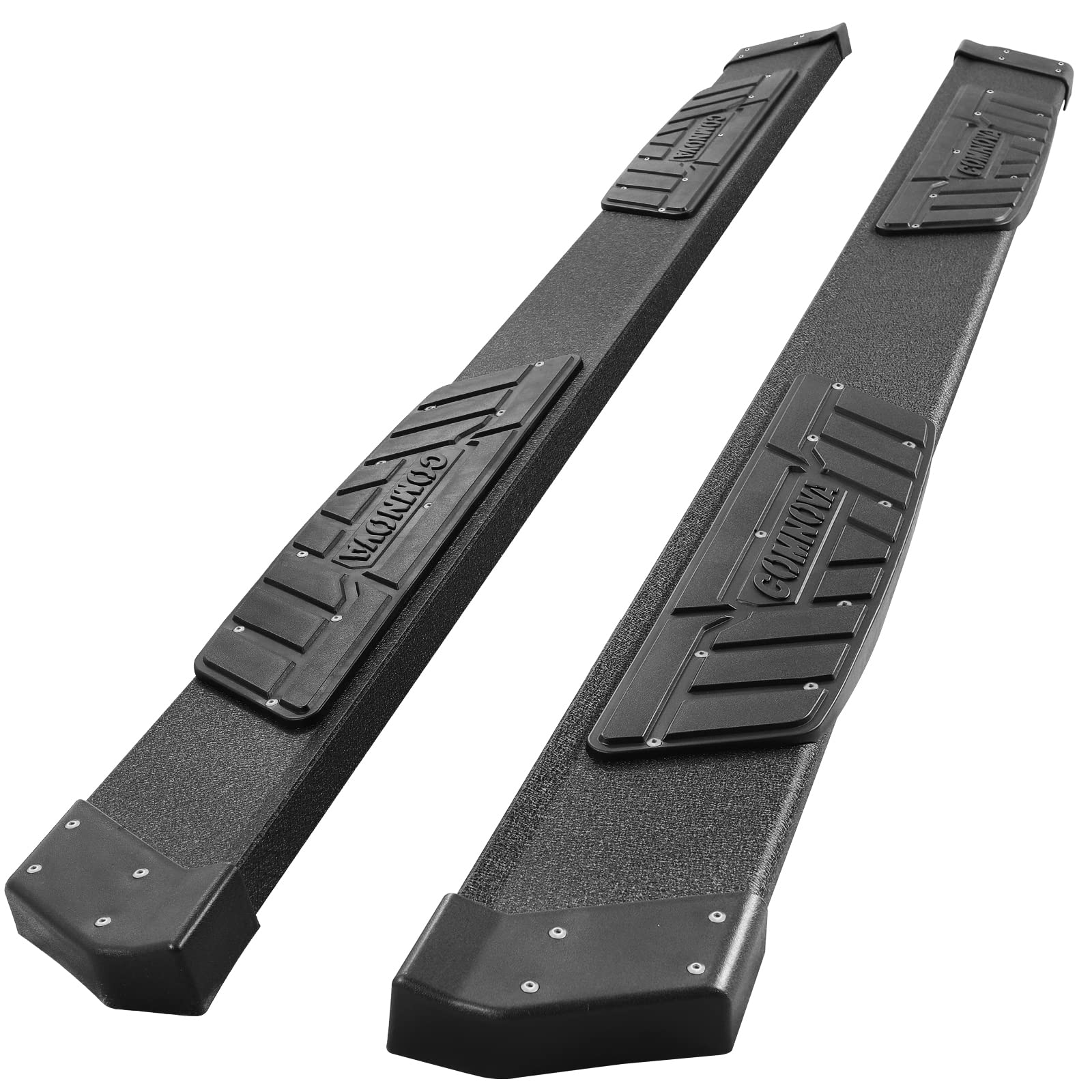 Comnova Running Boards Compatible With 2009-2018 Dodge Ram 1500 Crew Cab, 2010-2024 Ram 2500/3500 Crew Cab(Including 2019-2024 Classic) 6.5 Inches Heavy Textured Powder Side Step Nerf Bar.