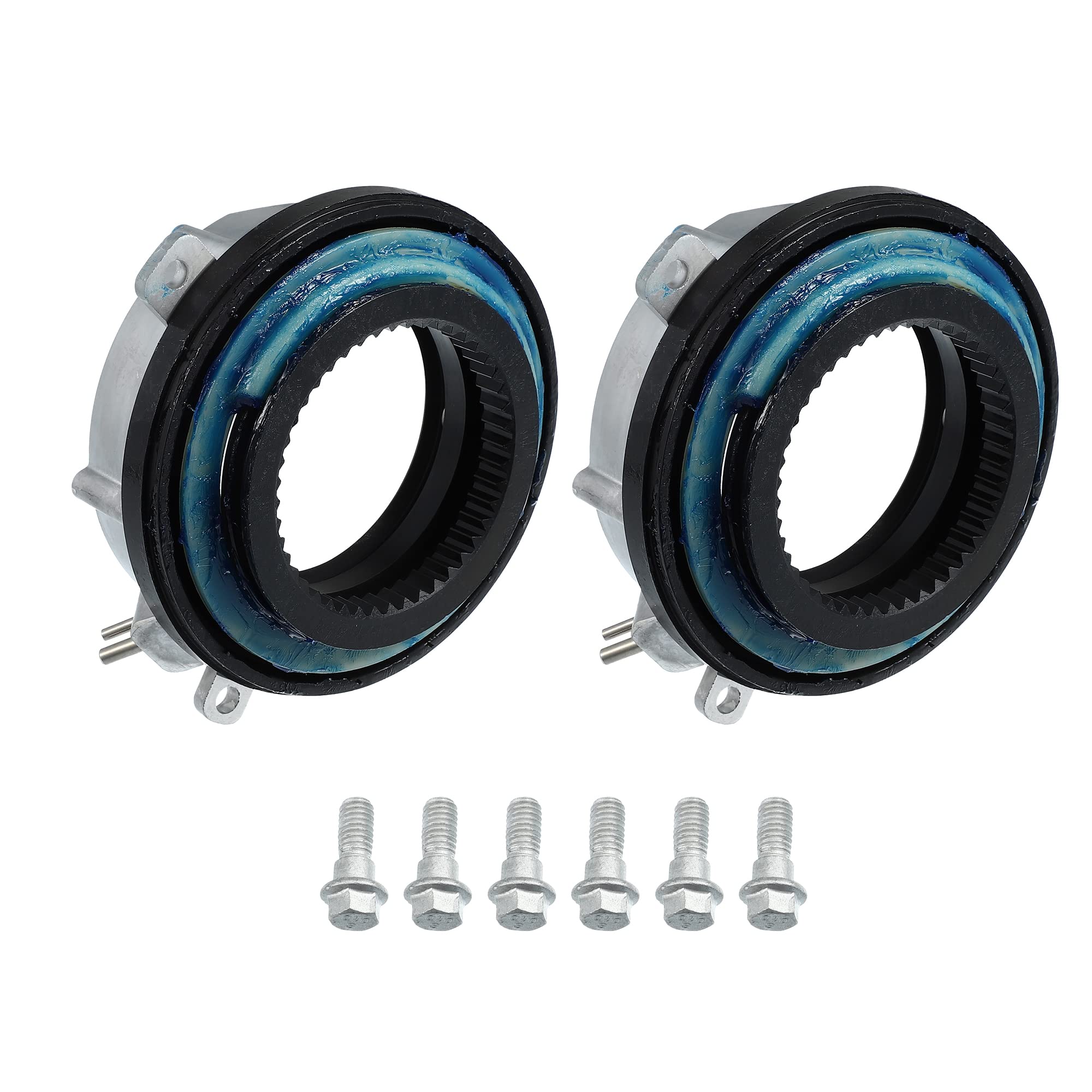 X Autohaux 2Pcs Front 4X4 4Wd Locking Hub Actuator For Ford F150 4Wd 2004-2016 For Ford Expedition 4Wd 2003-2015 7L1Z3C247A 4Wd Hub Auto Locking Actuator