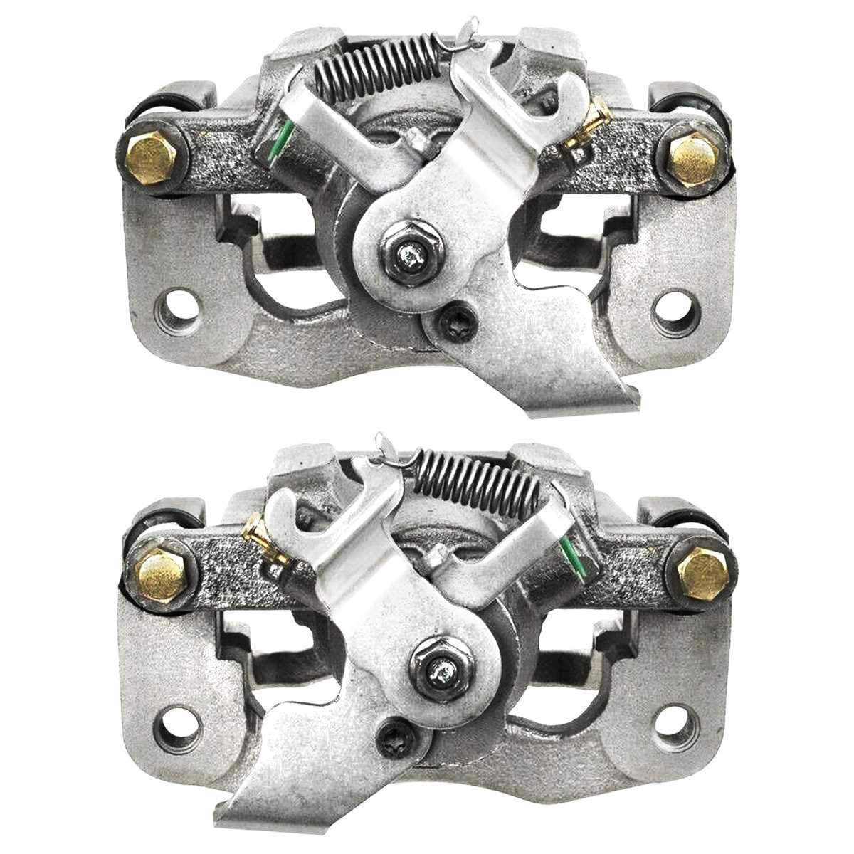 Autoshack Rear Brake Calipers Assembly Pair Set Of 2 Driver And Passenger Side Replacement For 2008-2012 Dodge Grand Caravan 2008-2012 Chrysler Town & Country 2009-2012 Vw Routan 2012 Ram C/V Bc3076Pr