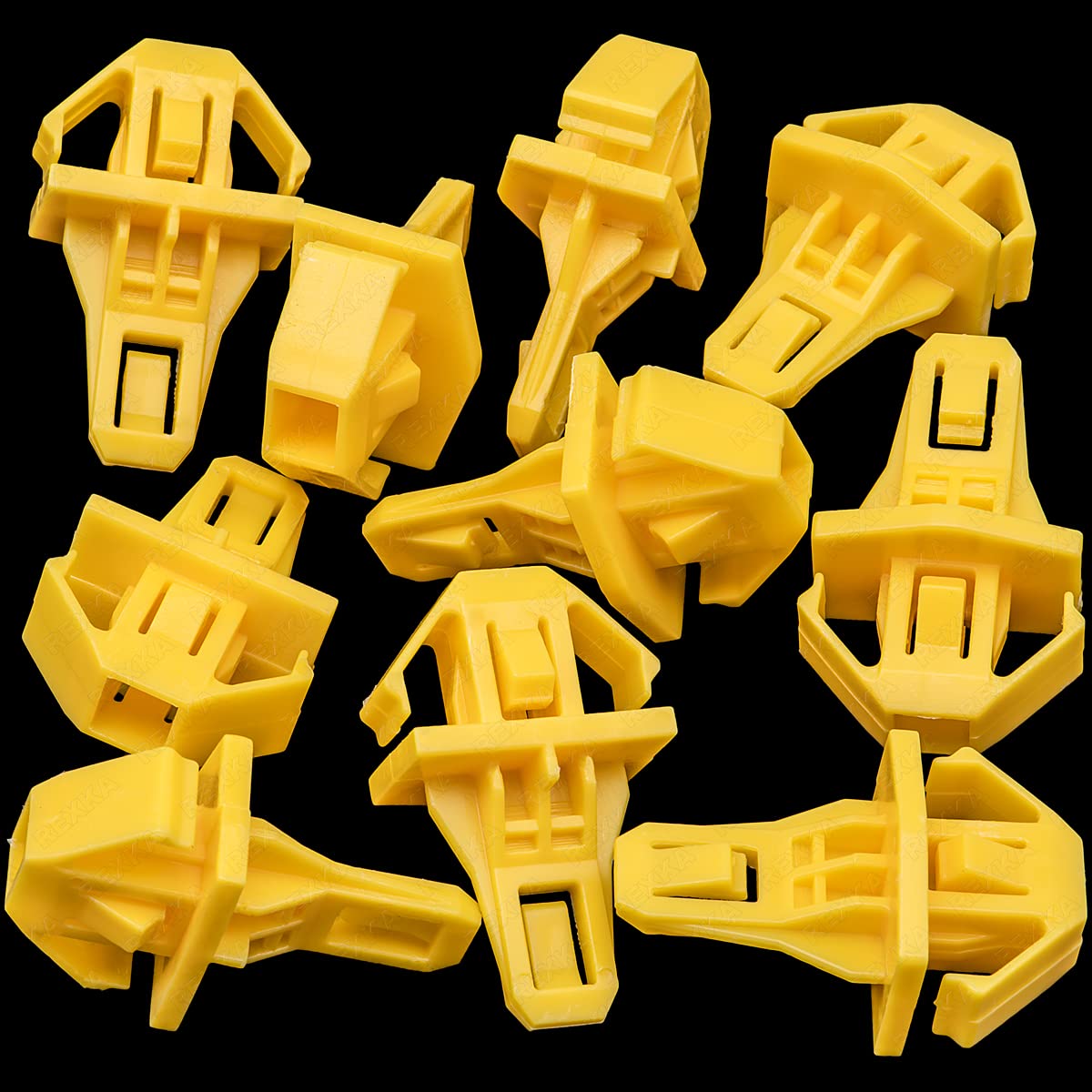 Rexka 10Pcs Bumper Moulding Clip For Honda 91578-T0A-003 Cr-V 2012-