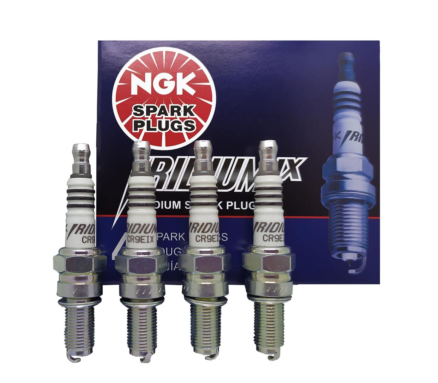 4 Pc Ngk 3521 Iridium Ix Spark Plugs For 31600012 31600085 4132 4191 5366 5633 90793-20123 90793-20125 90793-20151 90793-2B125 9