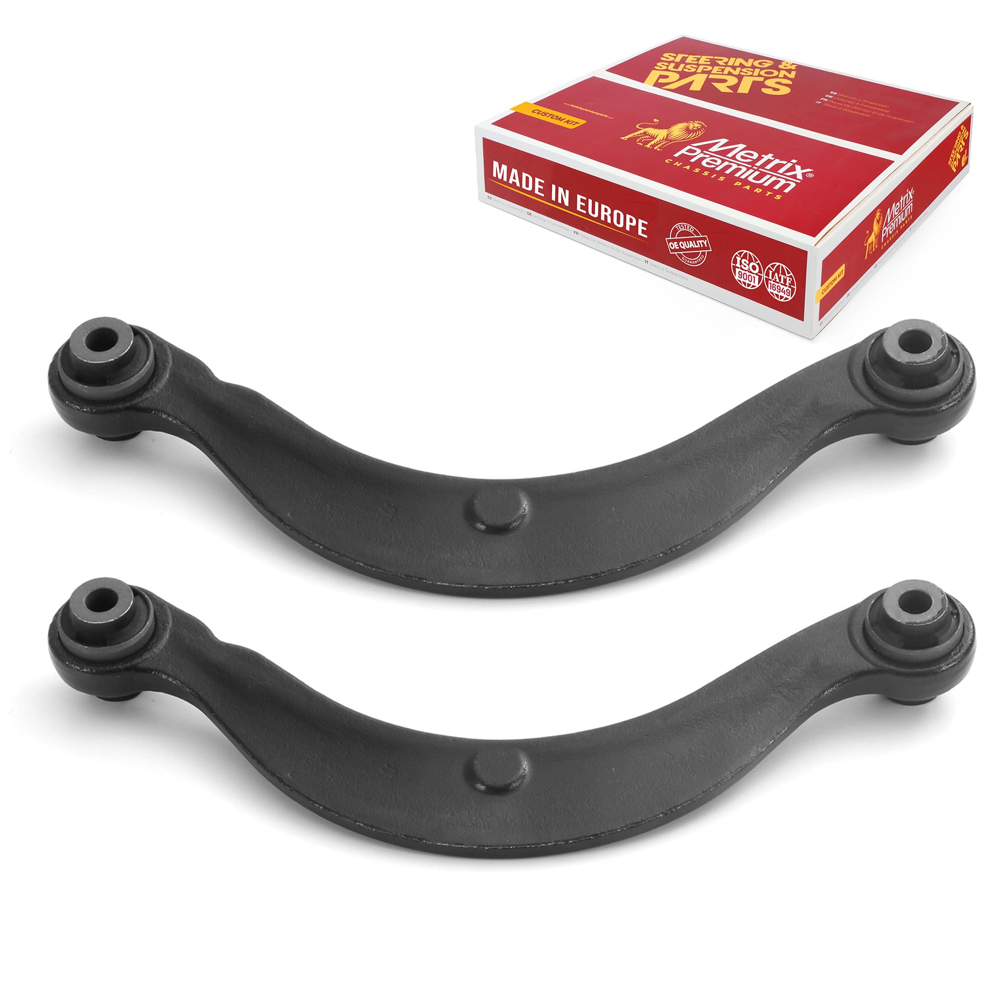 Metrix Premium Chassis Parts - 2 Pc Rear Upper Control Arm Kit Fits 06 Lincoln Zephyr, 07-12 Mkz, 06-12 Ford Fusion, 06-11 Mercury Milan, 03-08 Mazda 6, Replacement Rk641942, Made In Europe