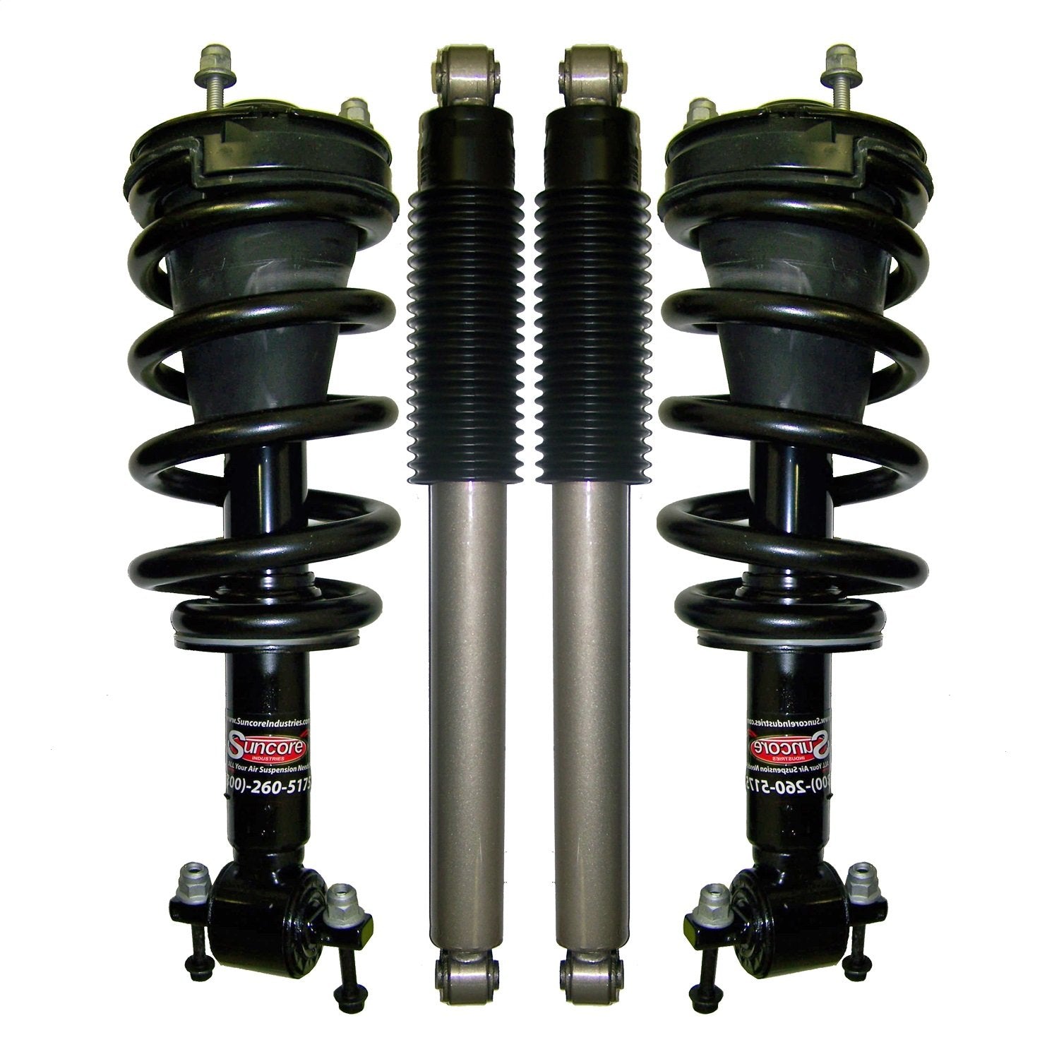 Front Struts & Rear Gas Shocks Electronic To Passive Suspension Conversion Kit