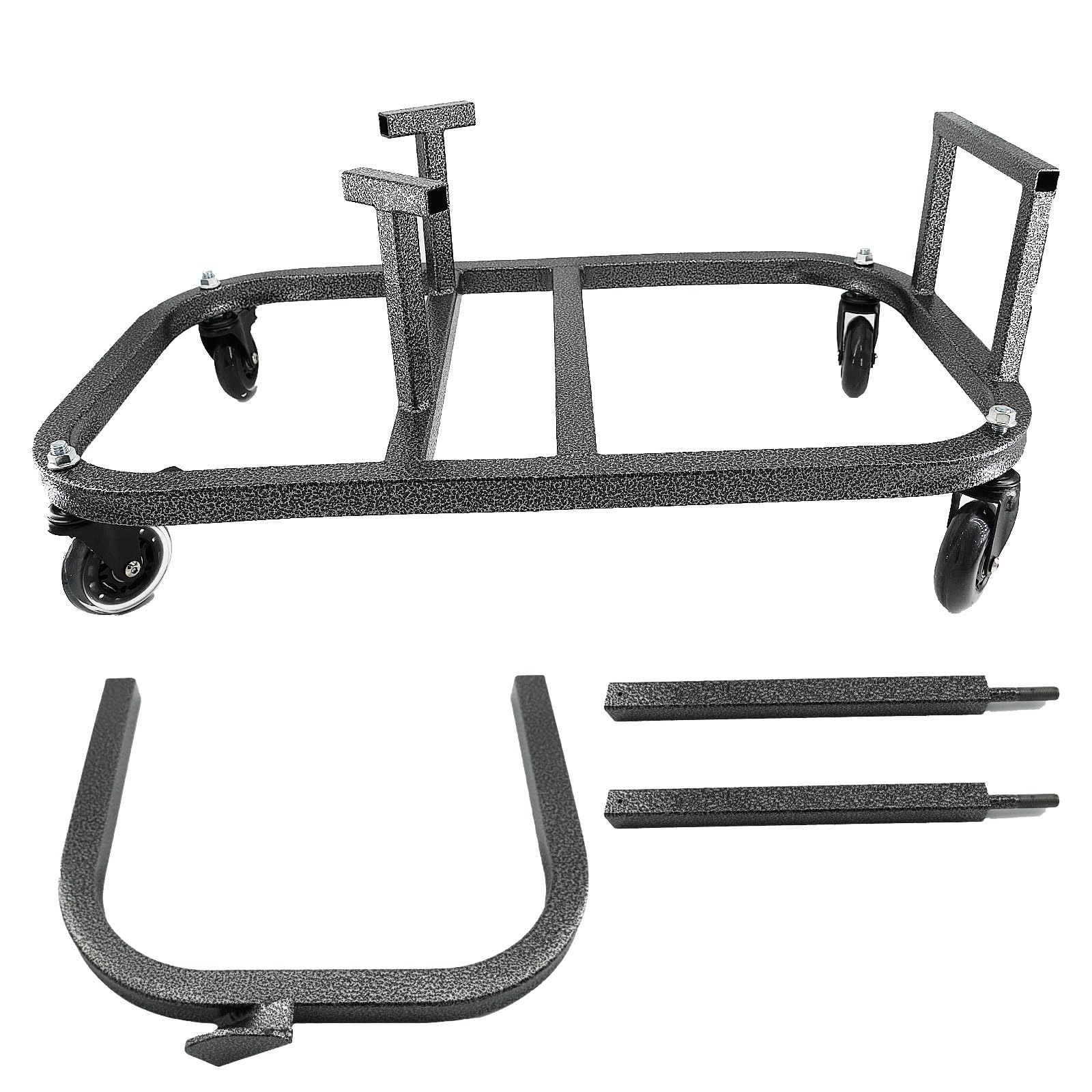 B Series B16 B18 B20 Engine Cradle Stand Cart Quick Block Handle Bars Casters K Swap (B Series)