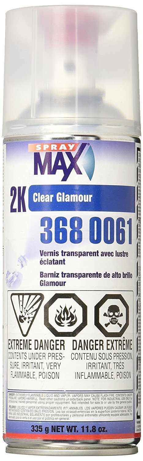 Usc Spraymax 2K Glamour High Gloss Aerosol Clear