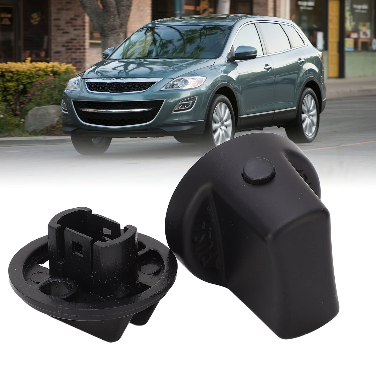 Ignition Start Switch Cap, Ignition Start Switch Knob 4408A167 Comfortable Touch Flexible Keyless Ignition Key Push Turn Knob Switch Replacement For Mitsubishi Lancer 2008-2017