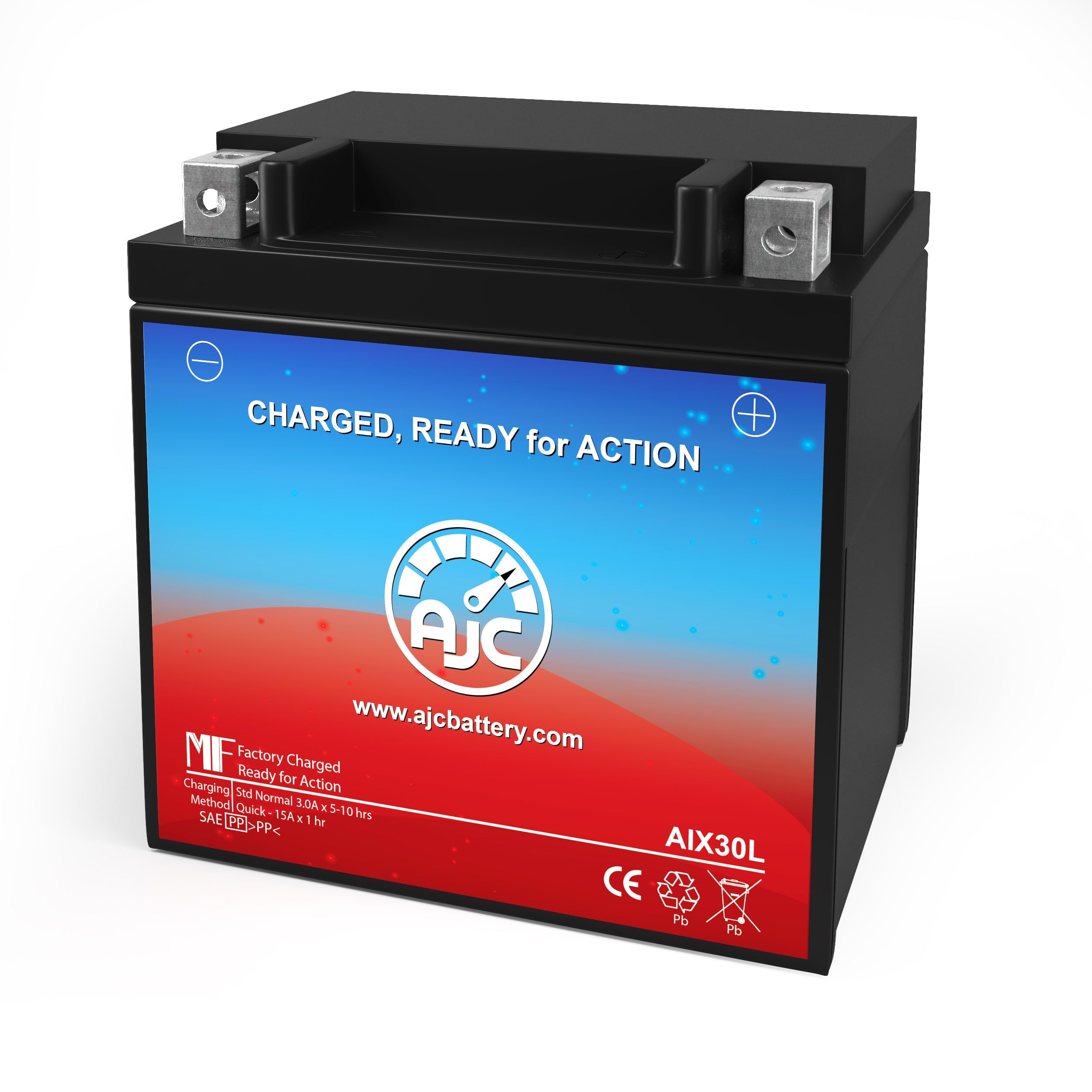 Ajc Battery Compatible With Harley-Davidson Street Glide Flhx 1690Cc Motorcycle Battery (2012-2016)