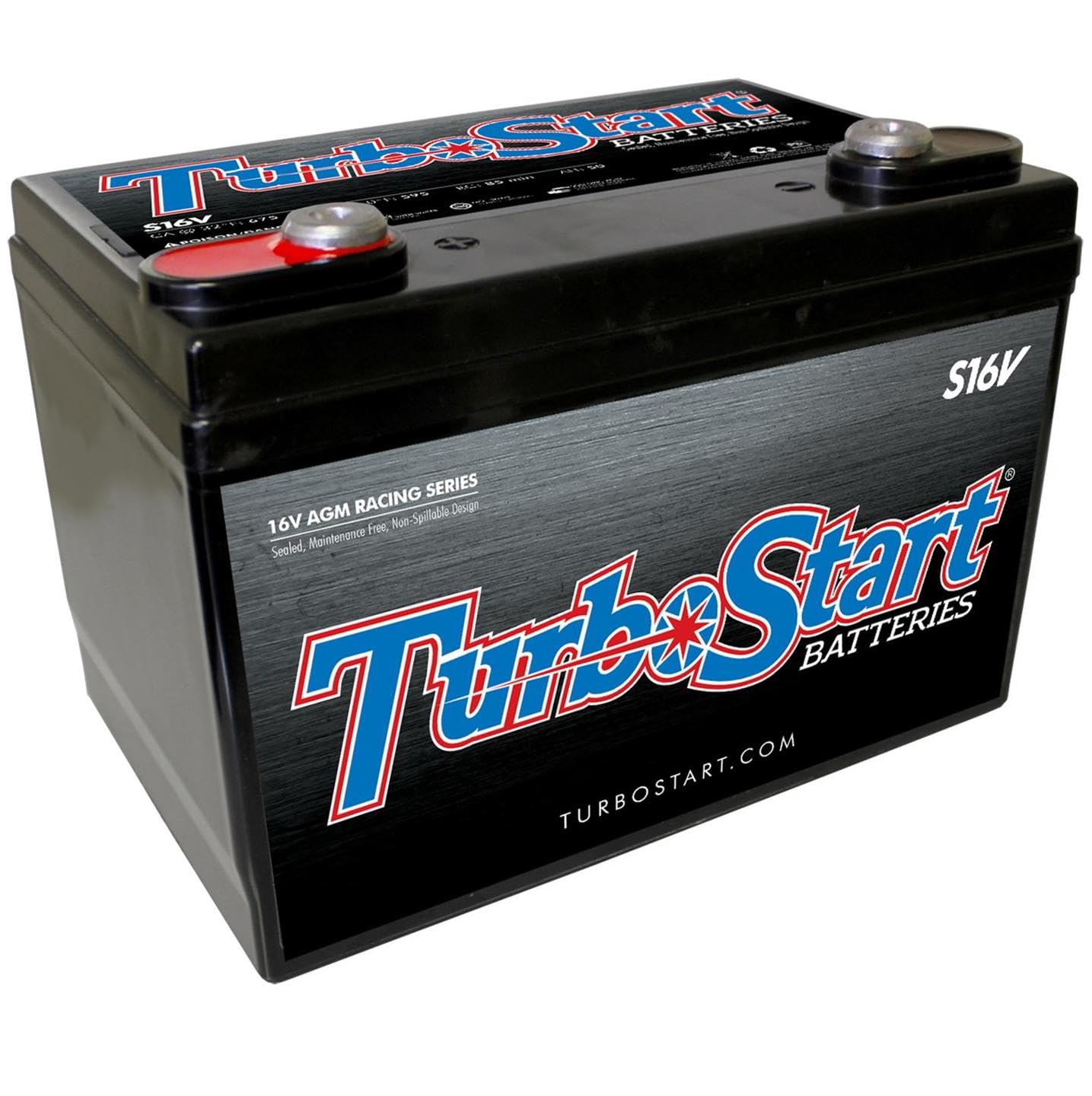 Turbostart S16V 16V Agm Race Battery