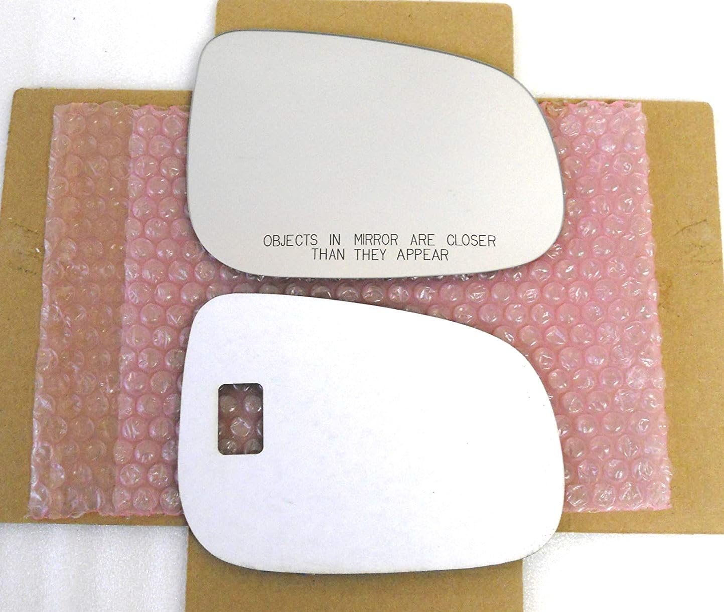 New Replacement Convex Mirror Glass With Full Size Adhesive For Volvo | 2011-2018 S60 | 2012-2016 S80 | 2015-2018 V60 | Passenger Side View Right Rh - Check Year For Fitment