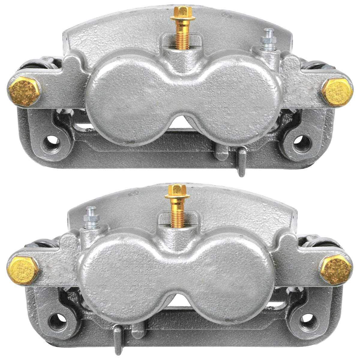 Autoshack Front Brake Calipers Assembly Pair Set Of 2 Driver And Passenger Side Replacement For Chevrolet Silverado 1500 Tahoe Suburban 1500 Gmc Sierra 1500 Yukon Cadillac Escalade Xts V8 4Wd Bc3086Pr