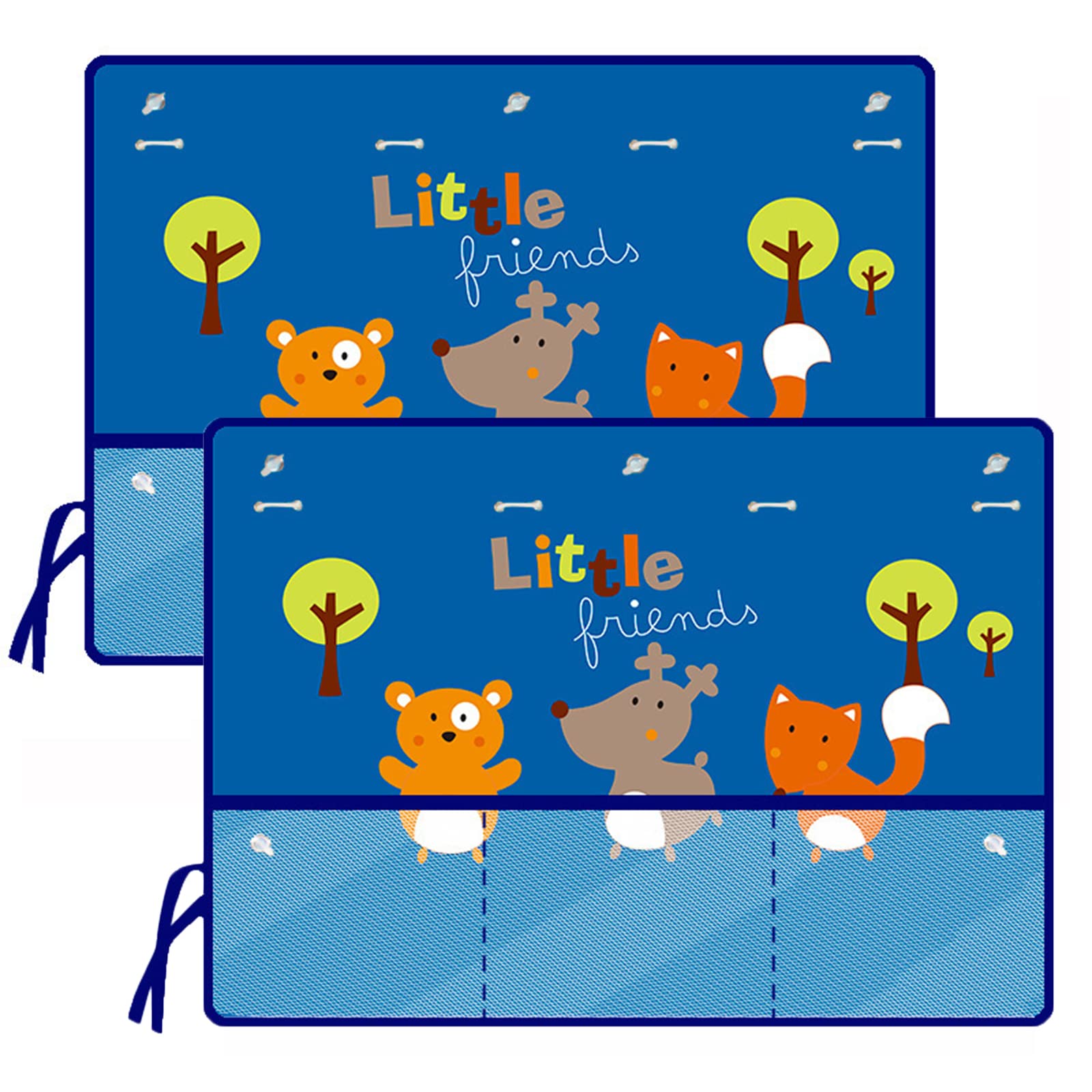 Car Sun Shade For Baby Kids Children 2 Pack Car Side Window Curtain Protector Protects From Sun Glare Heat Blocks Uv Rays Glare Car Interior Sun Blocker Blind (Litter Friends)