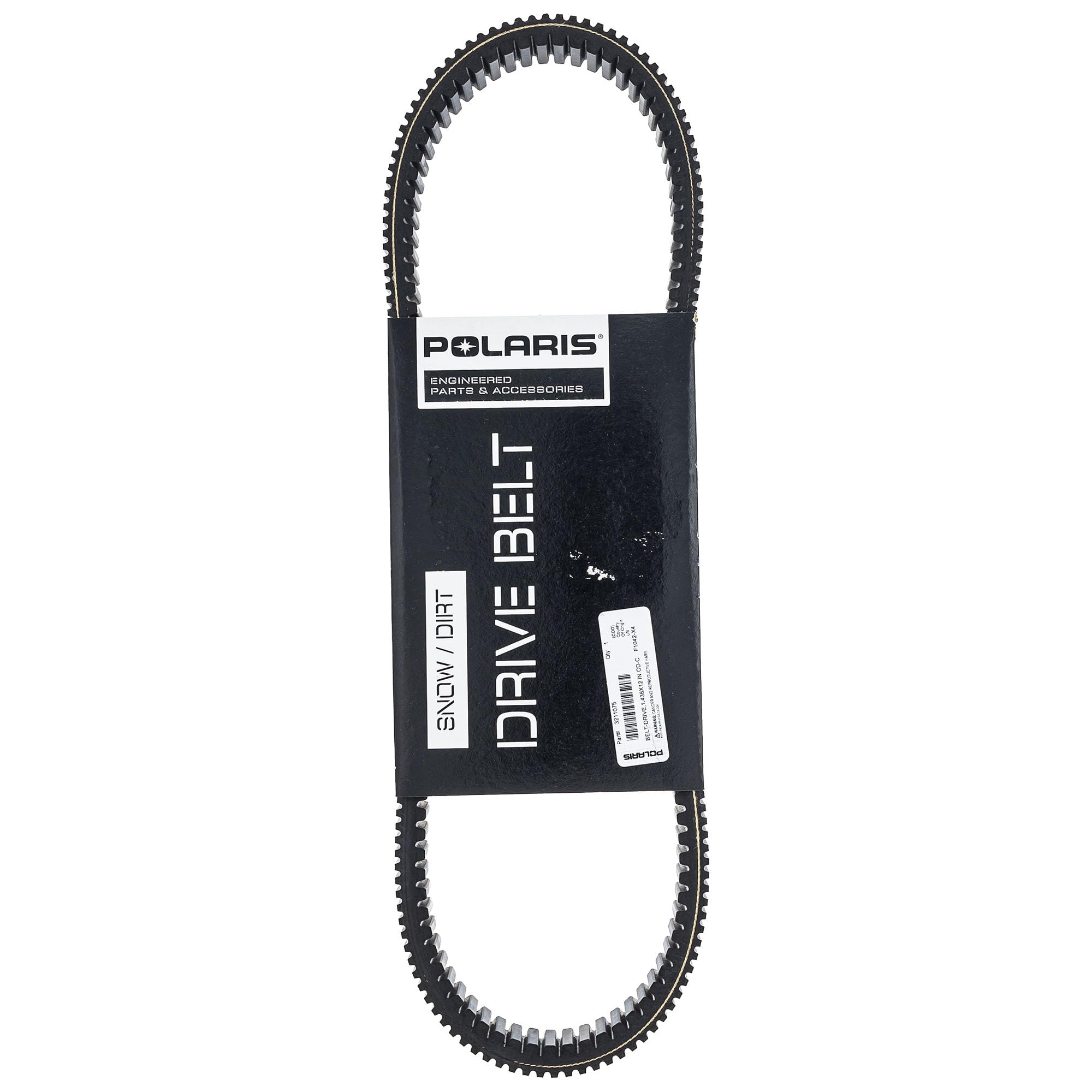 Polaris 3211075 Drive Belt Indy Sportsman Touring 800 500 300 200 Xc