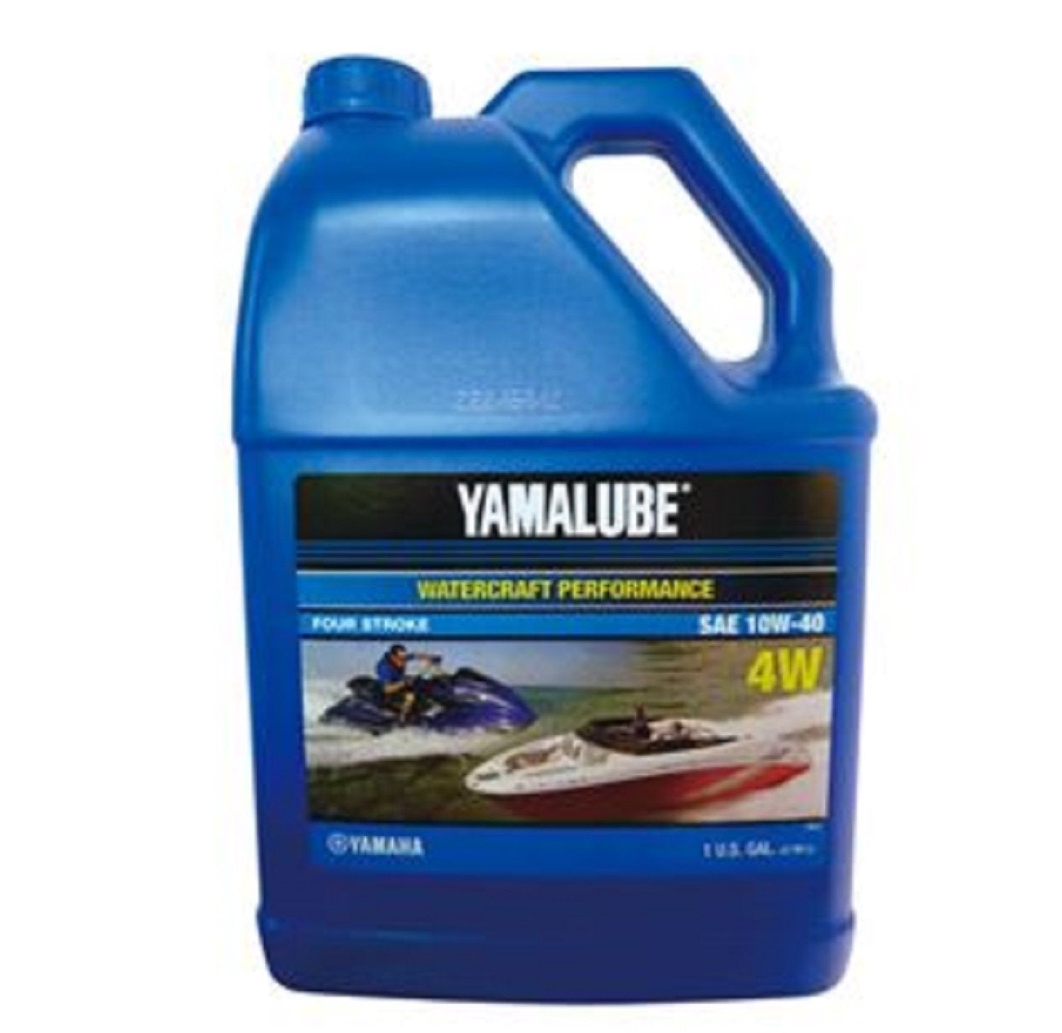 Yamaha New Oem Waverunner Boat Oil Gallon 10W-40 4W Watercraft Lub-10W40-Wv-04