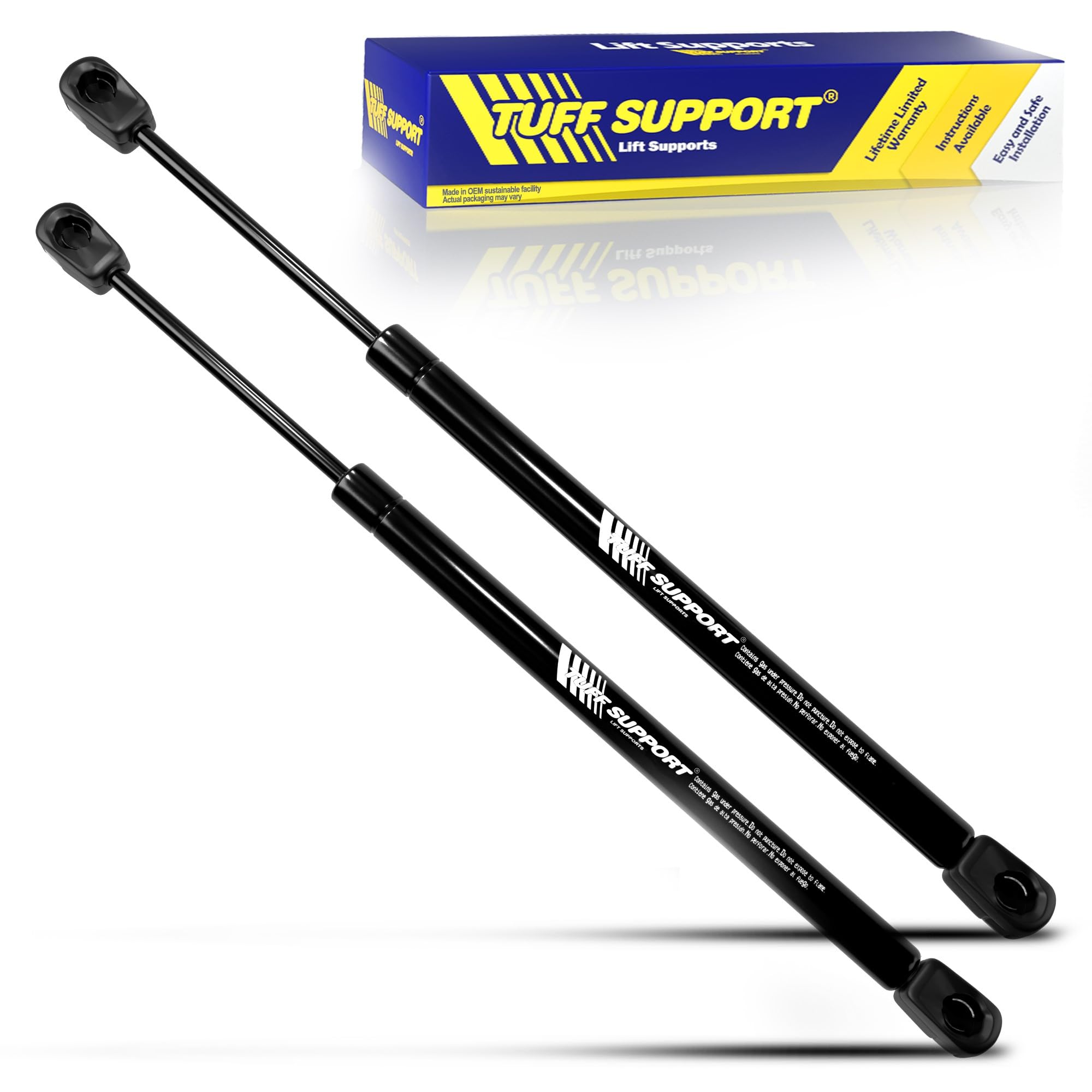 Tuff Support 2 Pieces (Set) Rear Liftgate Lift Supports Fits 2016 To 2018 Kia Sorento With Manual Liftgate