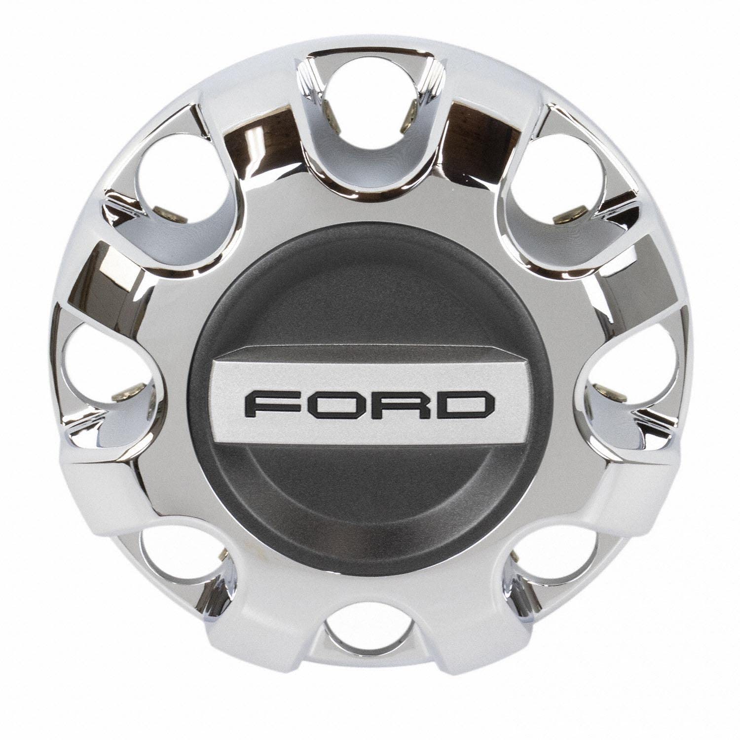 17 Thru 20 Ford F-250 F-350 Super Duty Oem Chrome Wheel Hub Cap W/Black Center Hc3Z1130E