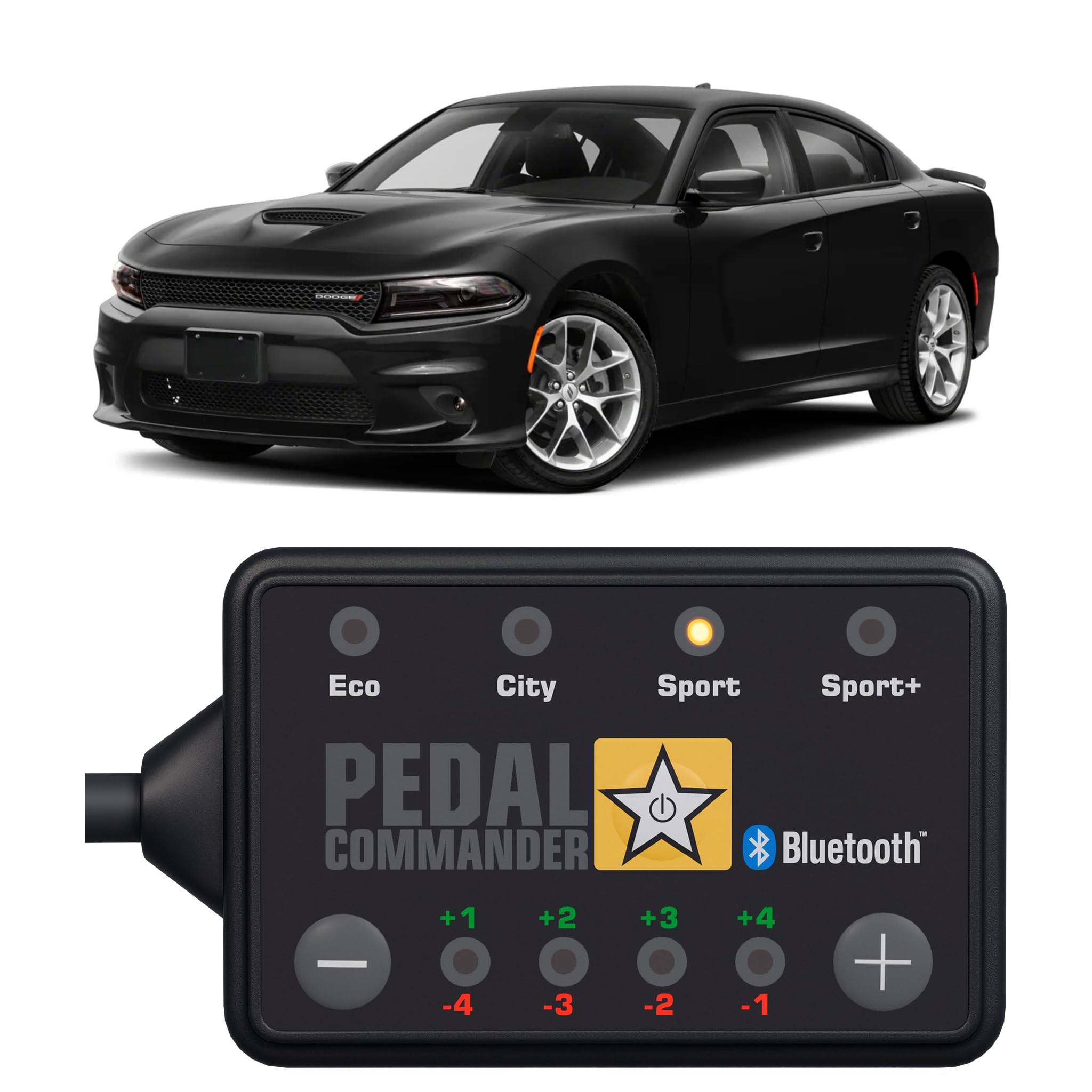 Pedal Commander For Dodge Charger 2007-2024 Throttle Response Controller - Fits Se, Sxt, R/T, Daytona, Super Bee, Scat Pack, Srt 392, Srt8, Hellcat, Gt, Dodge Charger Accessories