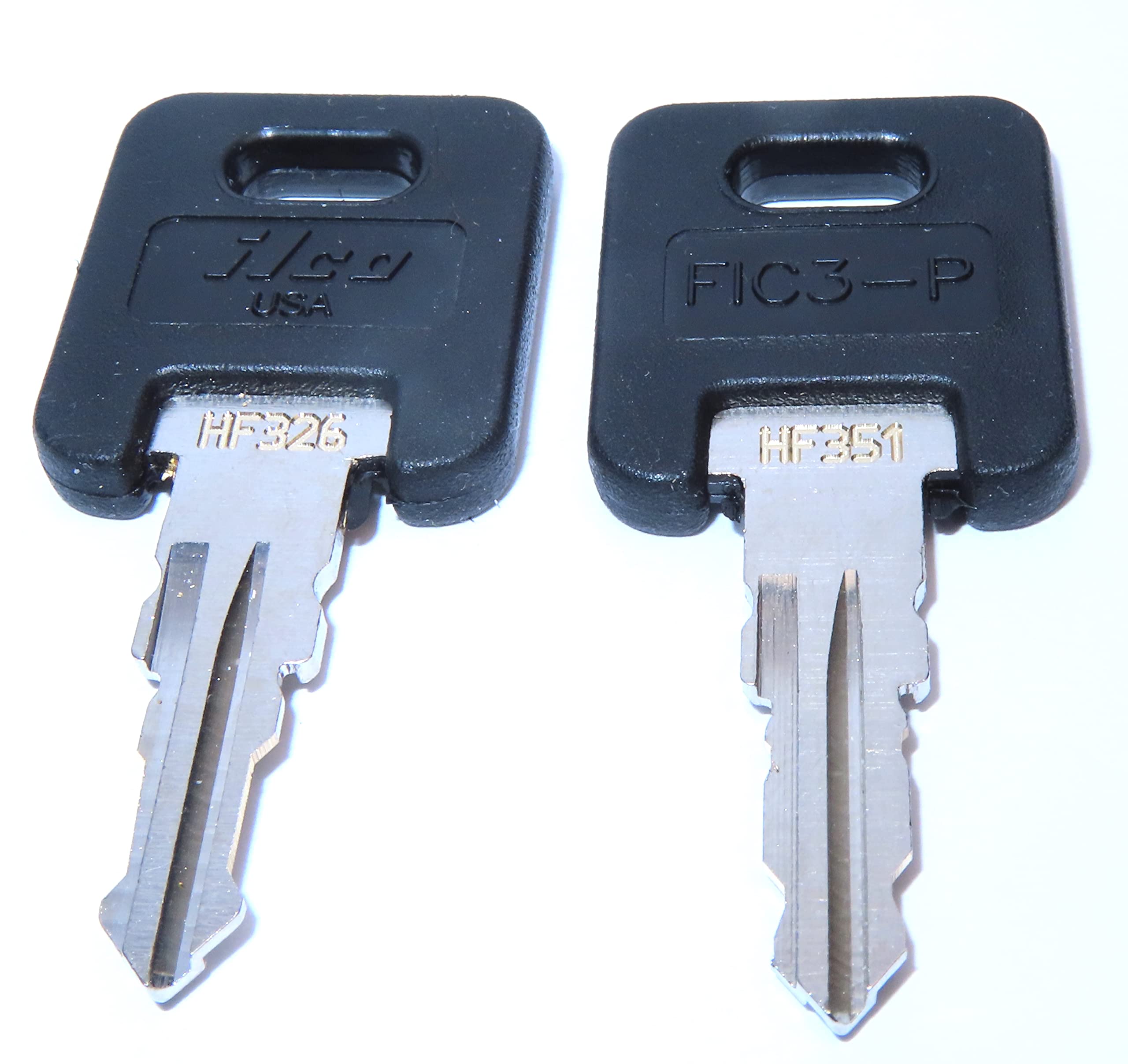 Ilco Rv Motorhome Trailer Keys Cut To Lock/Key Number From Hf326 T0 Hf351 Working Keys Travel Trailer Motor Home Toy Hauler Keys (Hf338)