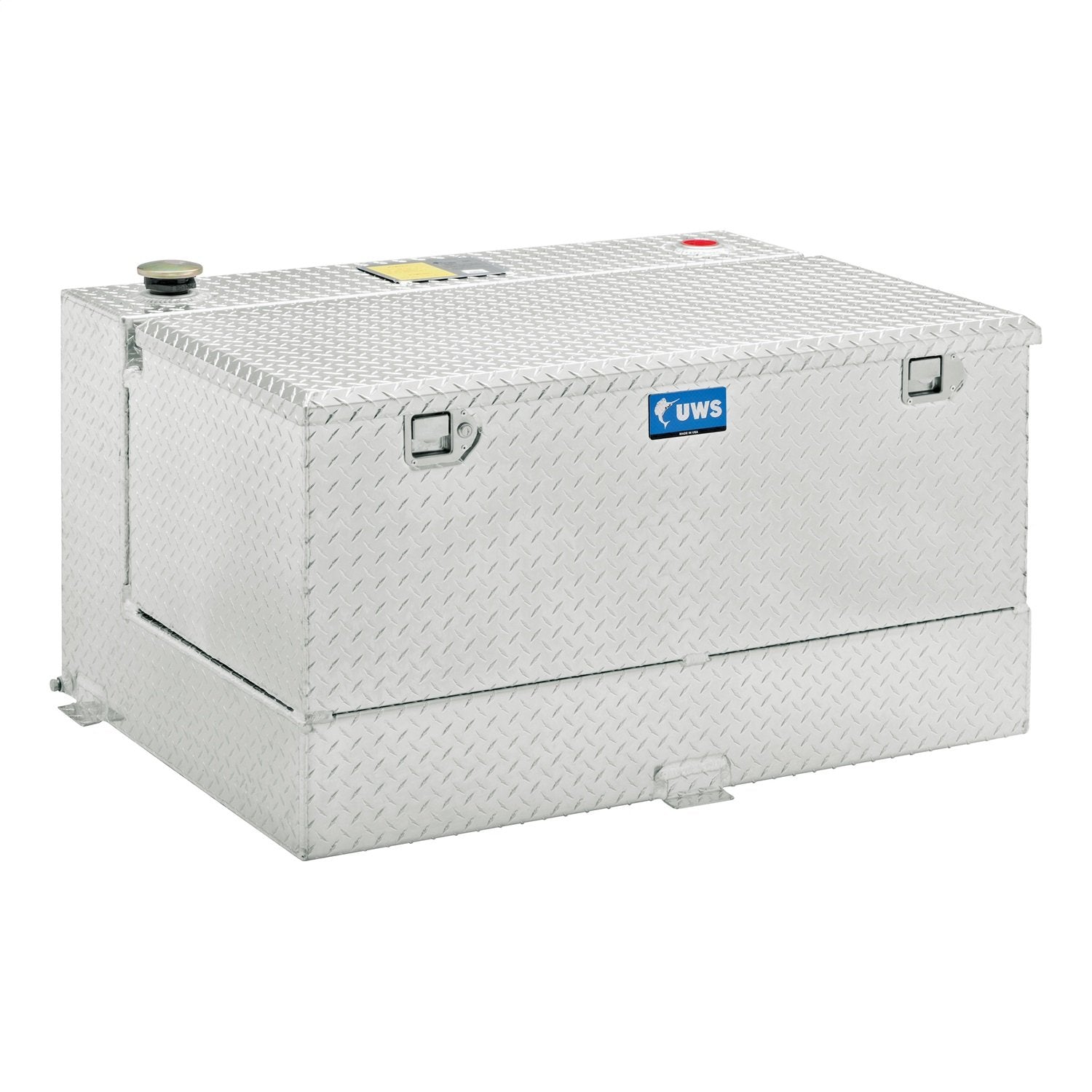 Uws Tt-50-Combo 50-Gallon Combo Bright Aluminum Transfer Tank