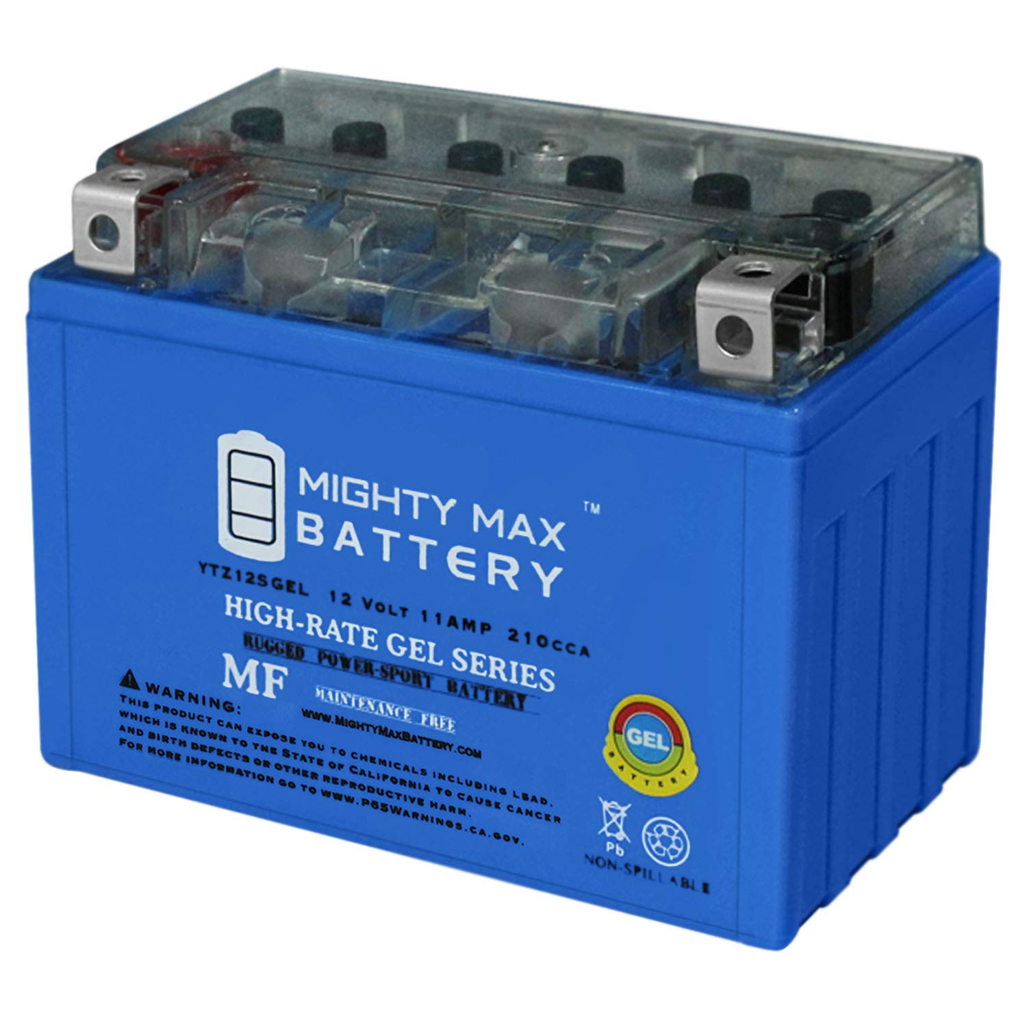 Mighty Max Battery 12V 11Ah Replaces Yamaha Vstar 1100 Xvs Stratoliner Raider Roadliner