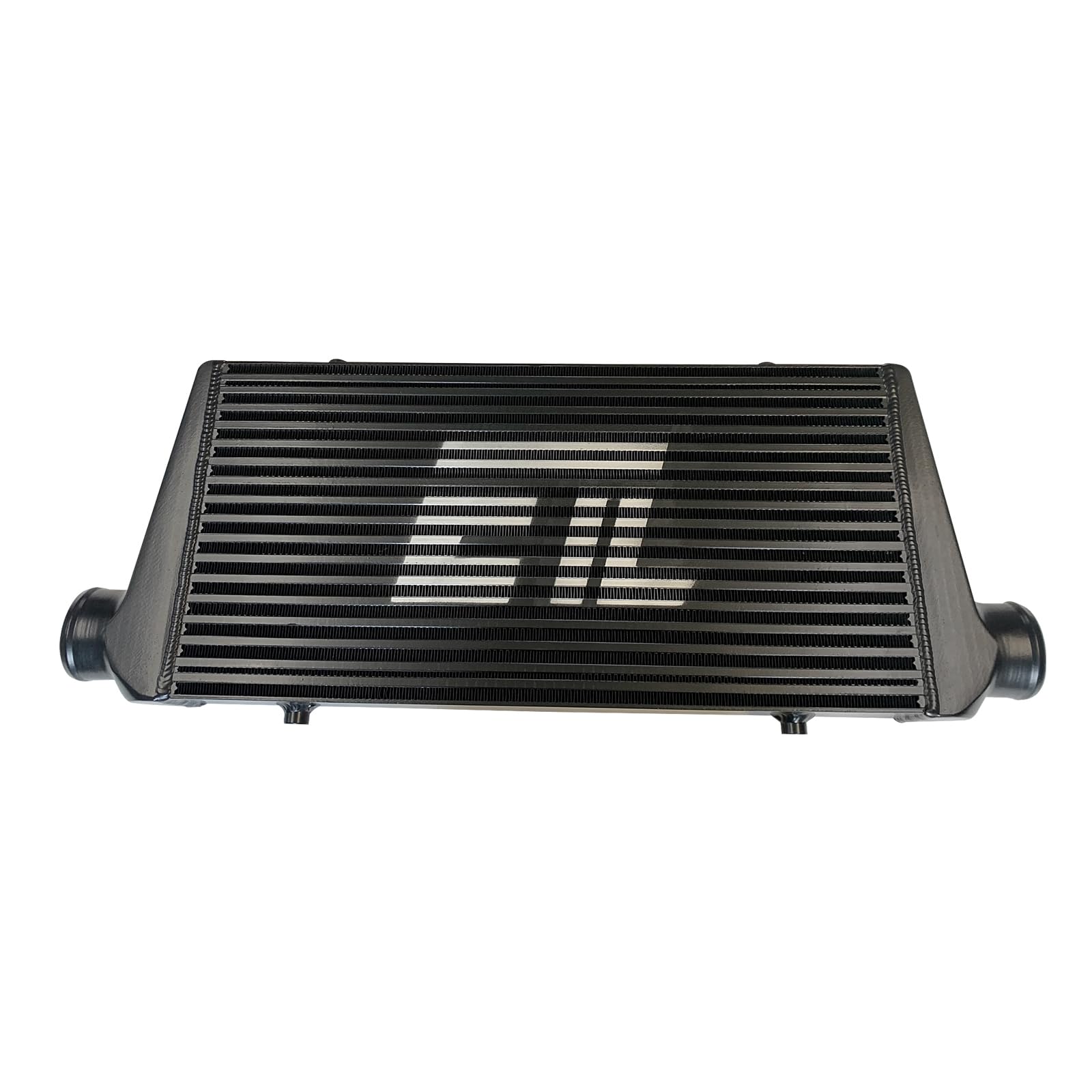3 Inch Inlet/Outlet Diameter Universal Intercooler For Turbo Or Supercharger 31.00'W X 11.70'H X 3.00'T Black Color