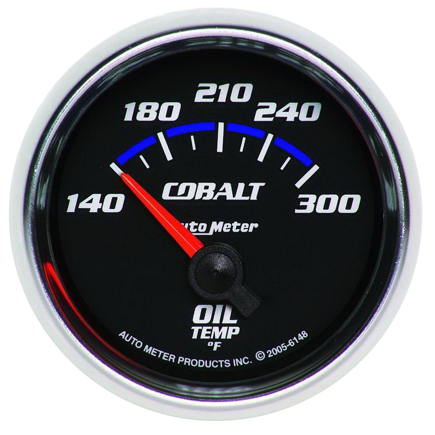 Auto Meter 6148 Cobalt Short Sweep Electric Oil Temperature Gauge