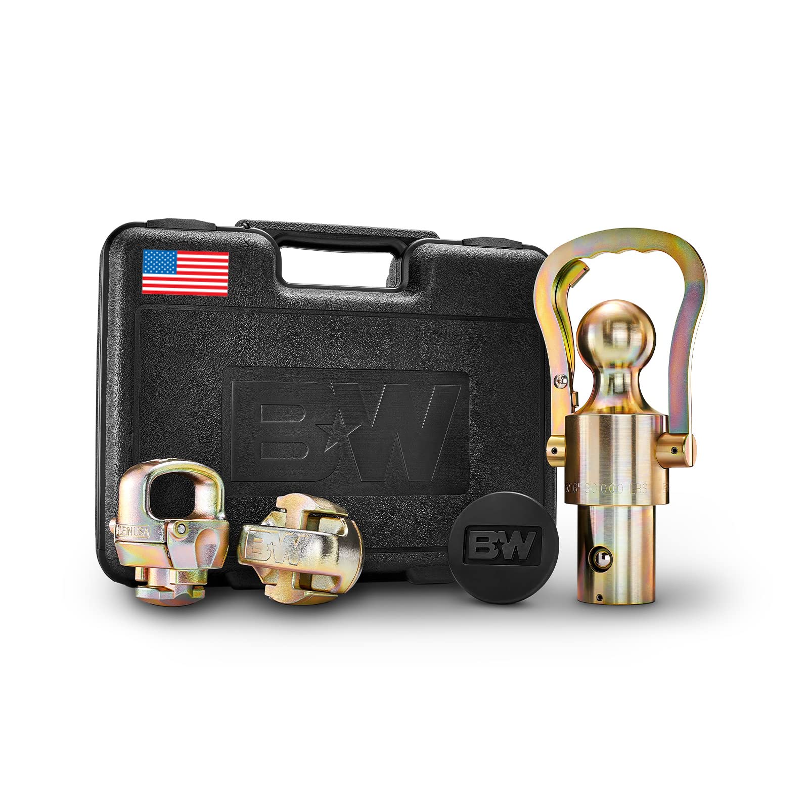 B&W Oem Gooseneck Ball & Safety Chain Kit For Ram - Gnxa2062