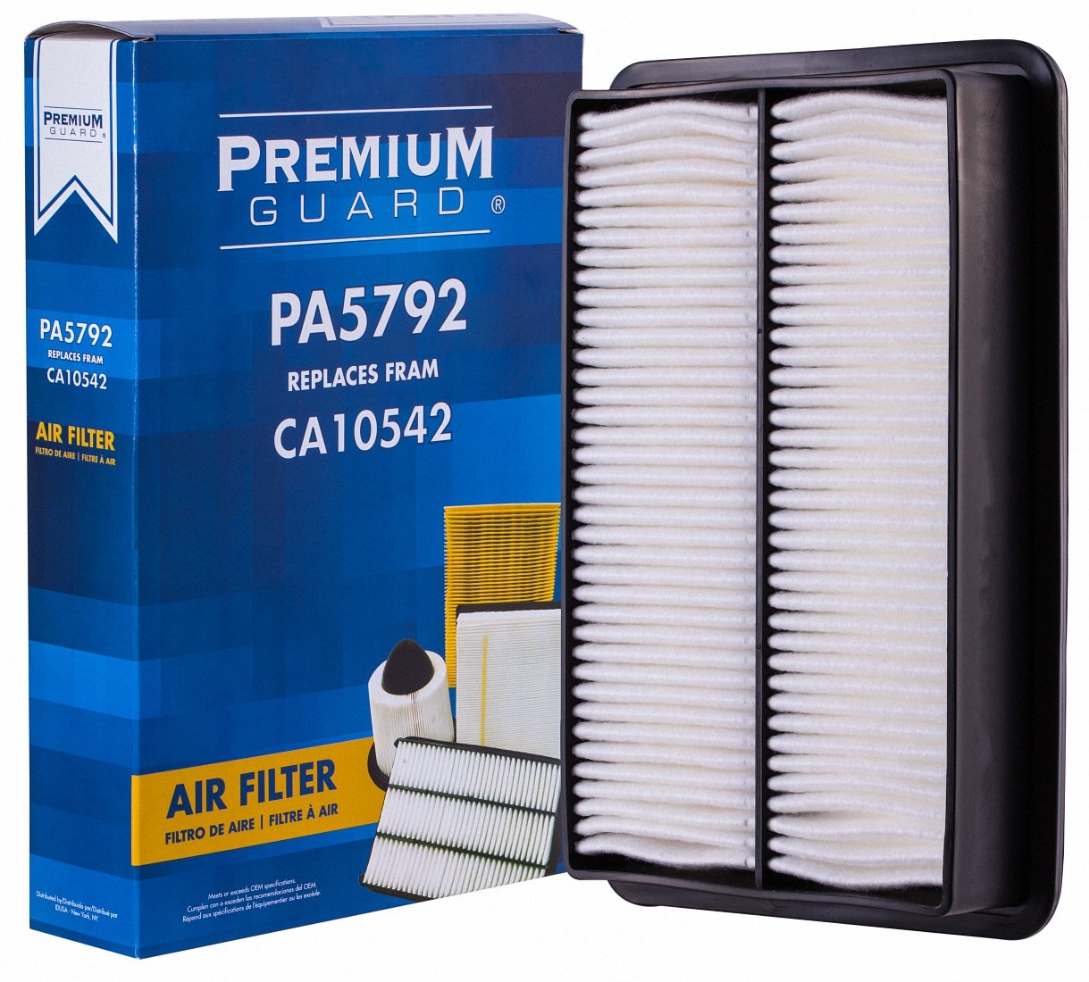 Premium Guard Air Filter Pa5792 | Fits Infiniti M35 2008-2006