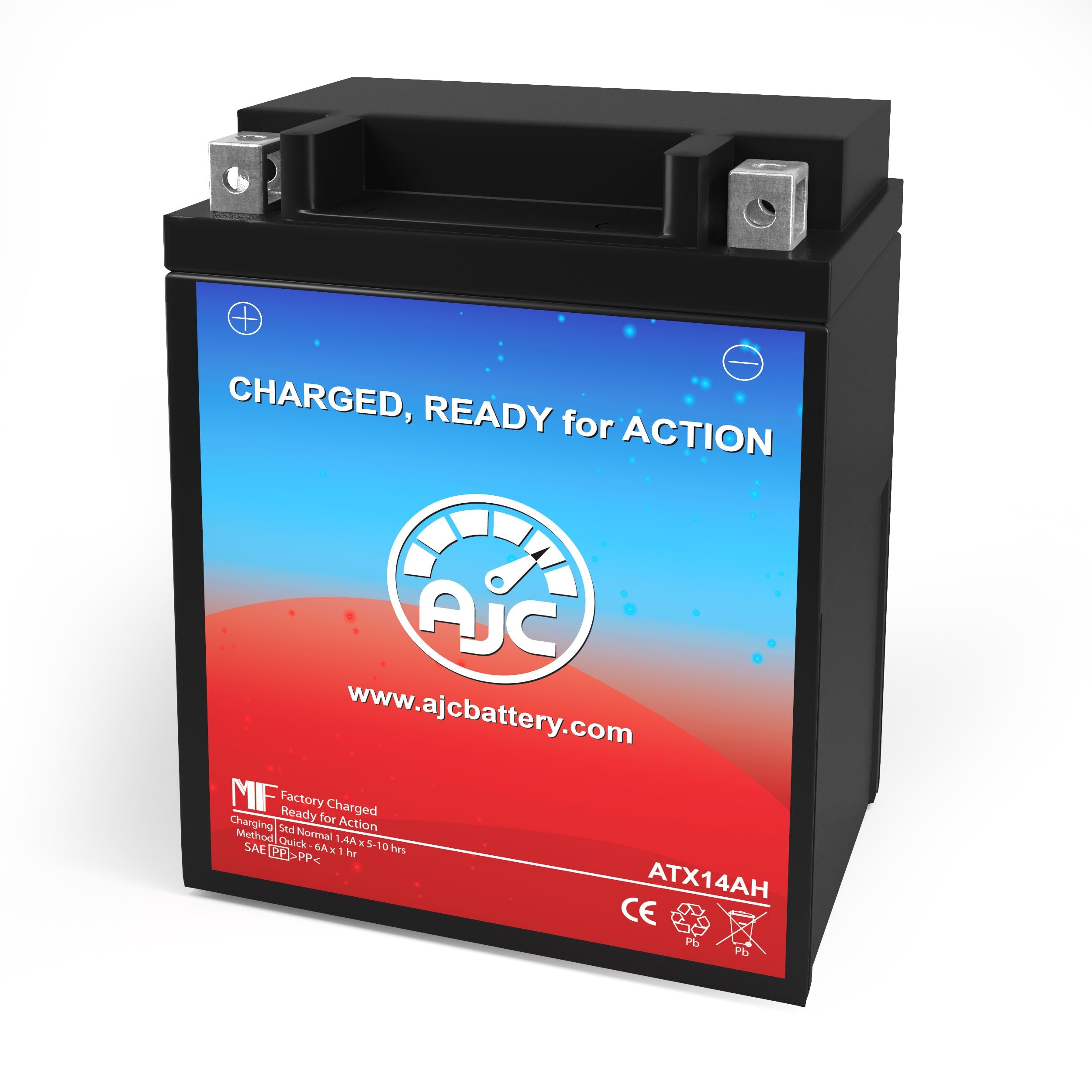 Ajc Battery Compatible With Polaris Sportsman 500 H.O. 500Cc Atv Battery (1996-2013)