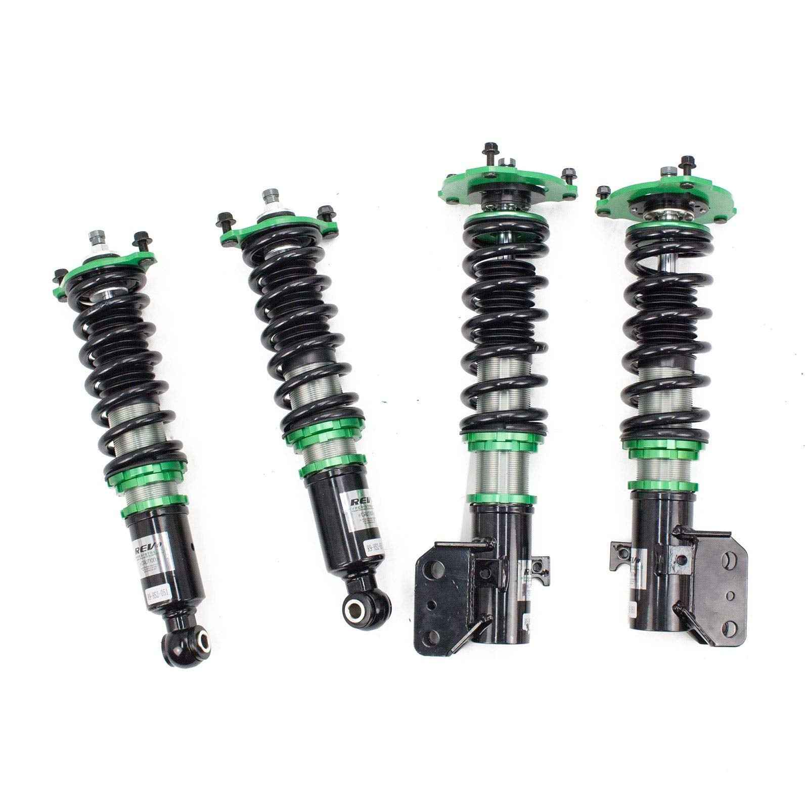 Rev9 R9-Hs2-051 Hyper-Street Ii Coilover Suspension Lowering Kit, Mono-Tube Shock W/ 32 Click Rebound Setting, Full Length Adjustable, Compatible With Subaru Legacy (Be/Bh) 2000-04