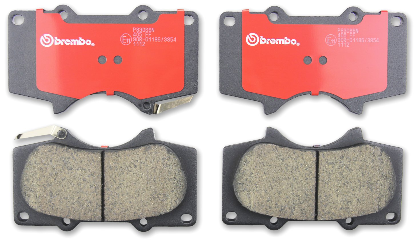 Brembo P83066N Premium Ceramic Front Disc Brake Pad Set Changan/Lexus/Mitsubishi/Mitsubishi (Gac)/Toyota Oe# 4605A472
