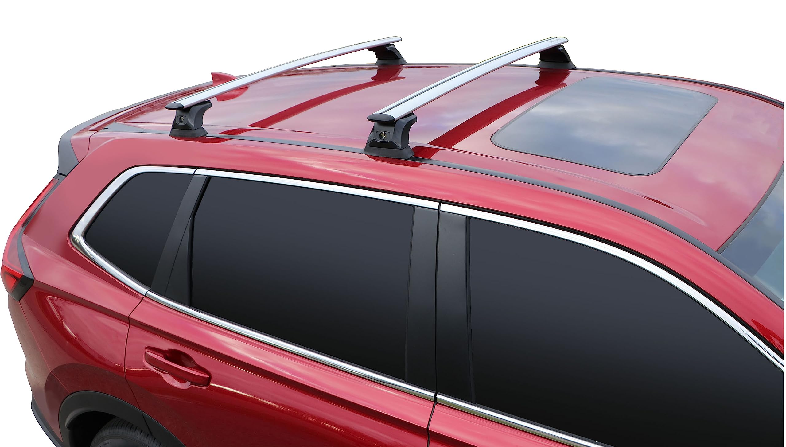 Brightlines Heavy Duty Anti-Theft Premium Aluminum Roof Bars Roof Rack Crossbars Compatible With 2012-2024 Honda Crv Without Roof Rails