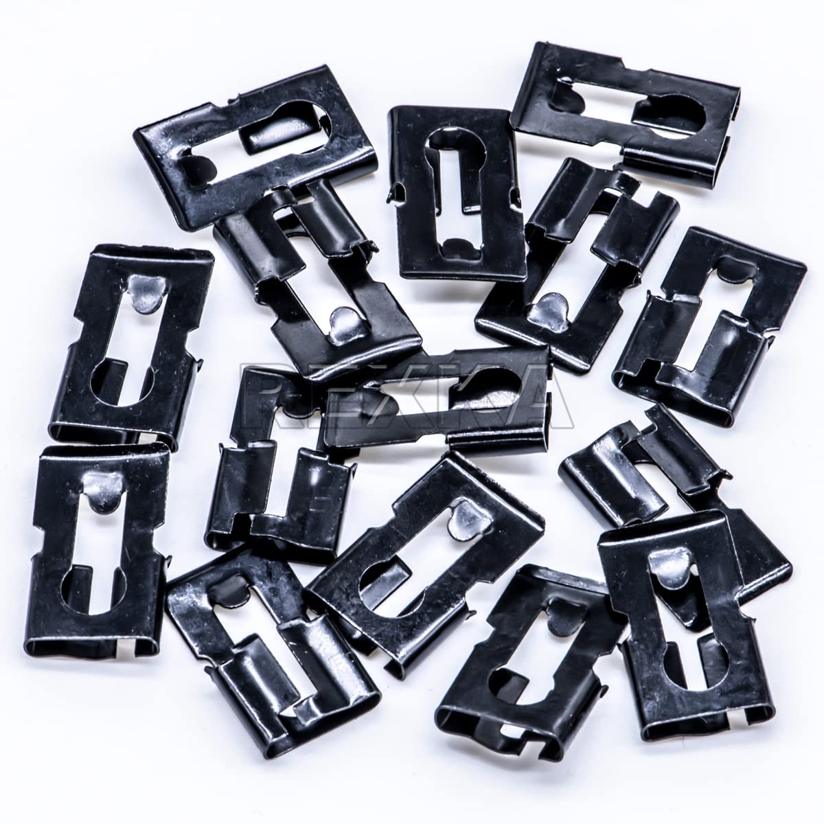 Rexka 15Pcs Door Lock Tailgate Handle Rod Clips For Gm Gmc Buick Chevrolet Oldsmobile 3998009, 9711304 1956-On