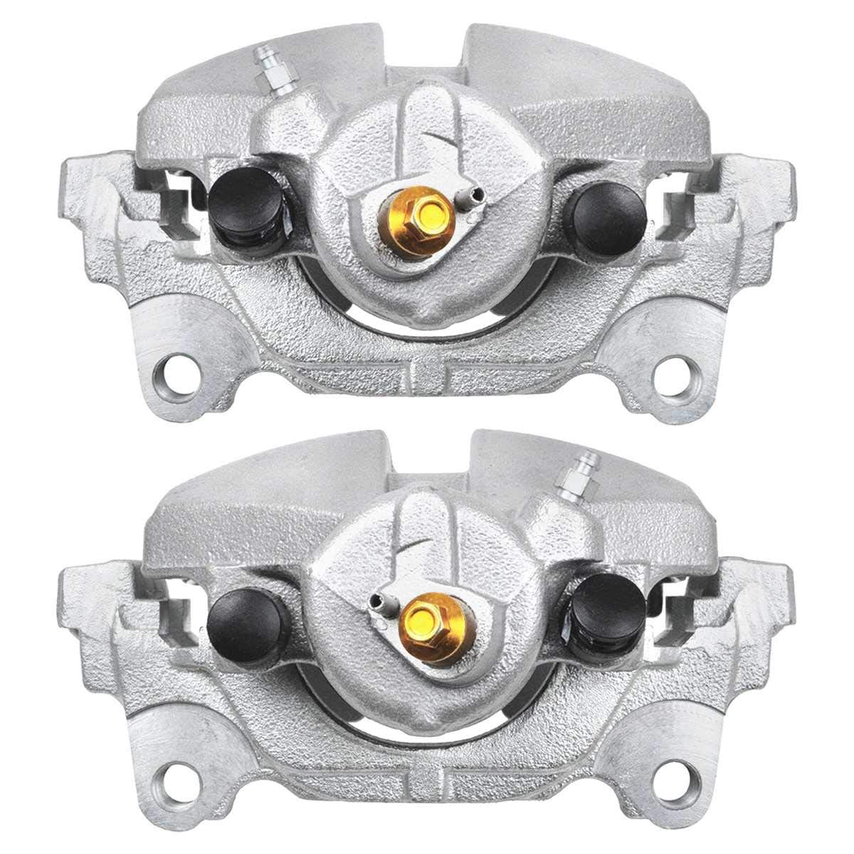 Autoshack Front Brake Calipers Assembly Pair Set Of 2 Driver And Passenger Side Replacement For 2010-2013 Audi A3 2005-2018 Vw Jetta 2006-2009 Rabbit 2010-2014 Golf 2012-2019 Beetle 2.5L Fwd Bc30106Pr
