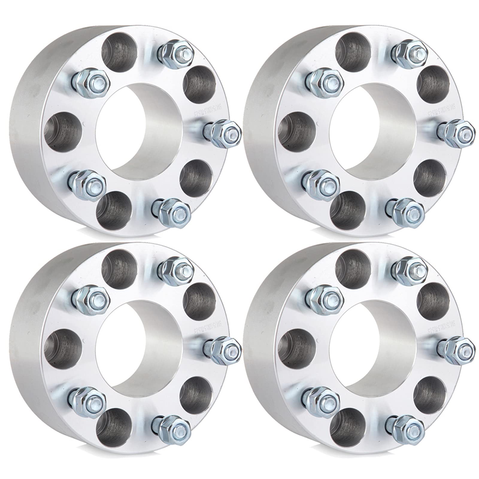 Ocpty 5X4.75 Wheel Spacers 2.5 Inch 5X120.65 To 5X120.65 Spacers 12X1.5 Studs Replacement Fit For 1990-1997 For Trans Sport For Sonoma For S10 4Pcs