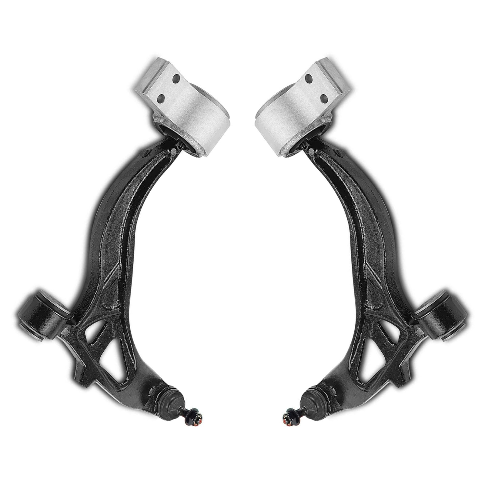 Autoshack Front Lower Control Arms And Ball Joints Assembly With Bushings Pair 2 Replacement For 2011-2019 Ford Explorer 2013-2019 Police Interceptor Utility 2.0L 2.3L 3.5L 3.7L V6 Awd Fwd Asca71718