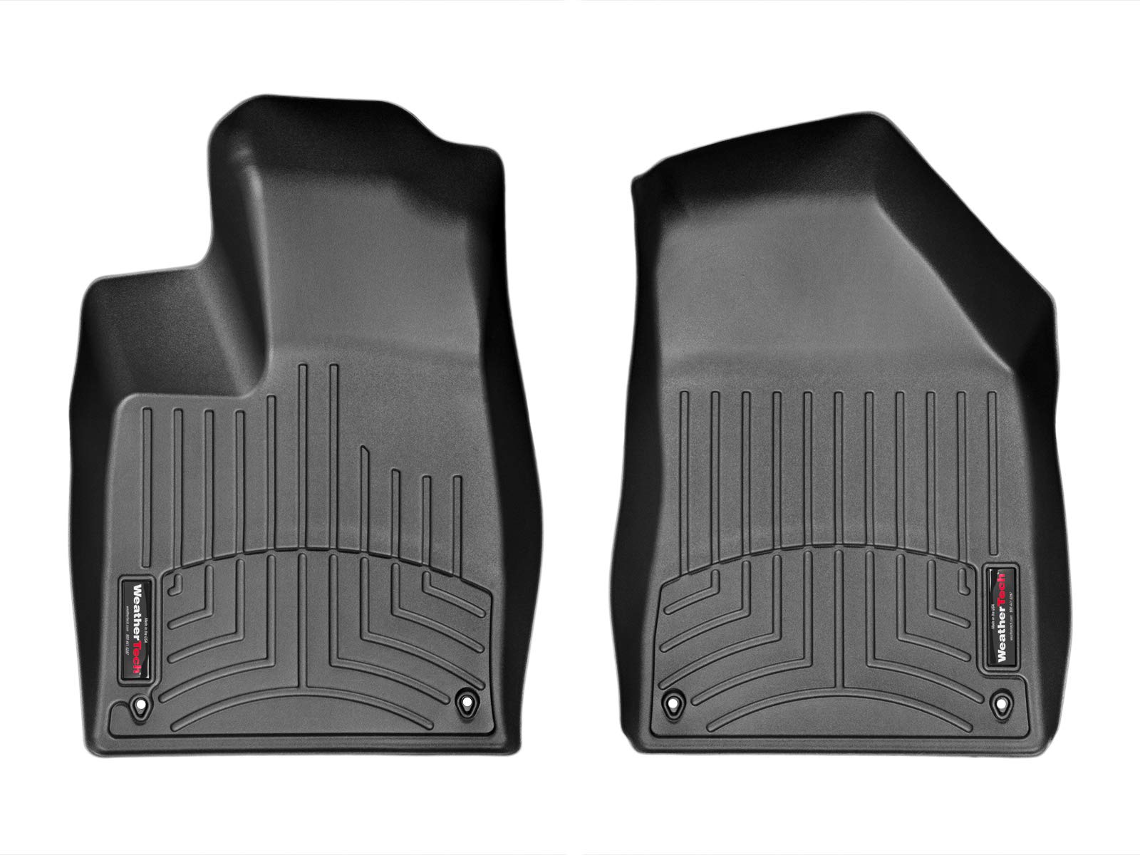 Weathertech Custom Fit Floorliners For Chrysler 200-1St Row (446891), Black