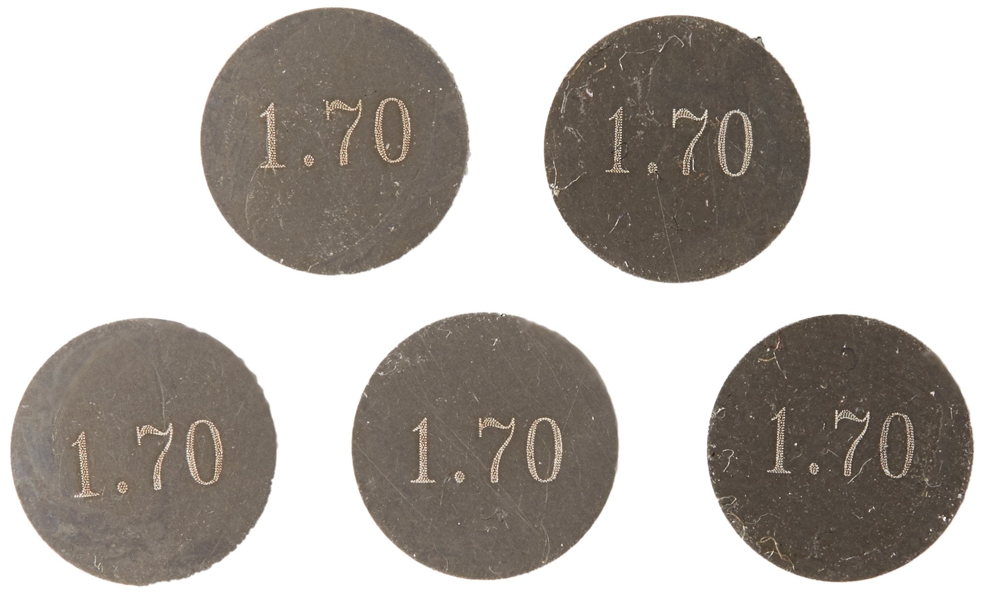 Prox Racing Parts 29.948170 9.48Mm X 1.70Mm Valve Shim, (Pack Of 5)