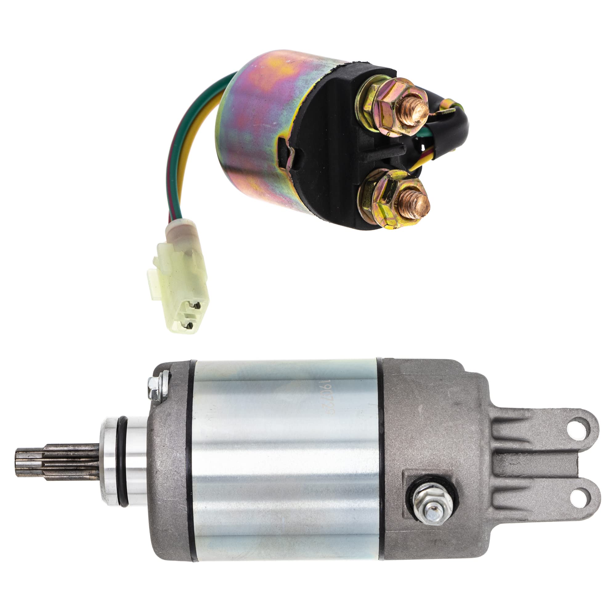 Niche Starter Motor Solenoid Kit For Honda Foreman 500 450 Fourtrax 400 35850-Hm7-000 31200-Hm7-A41 Atv